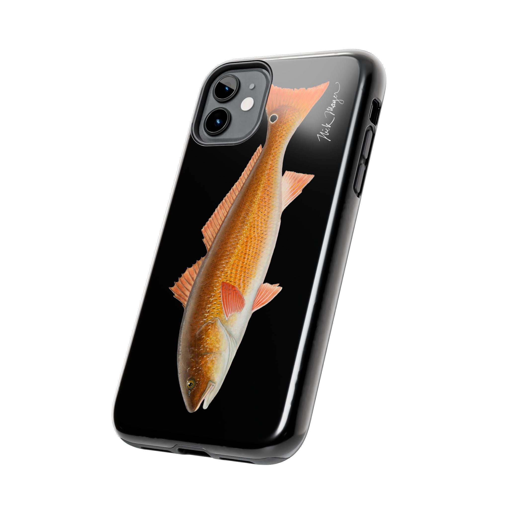 Redfish Black Phone Case (iPhone)