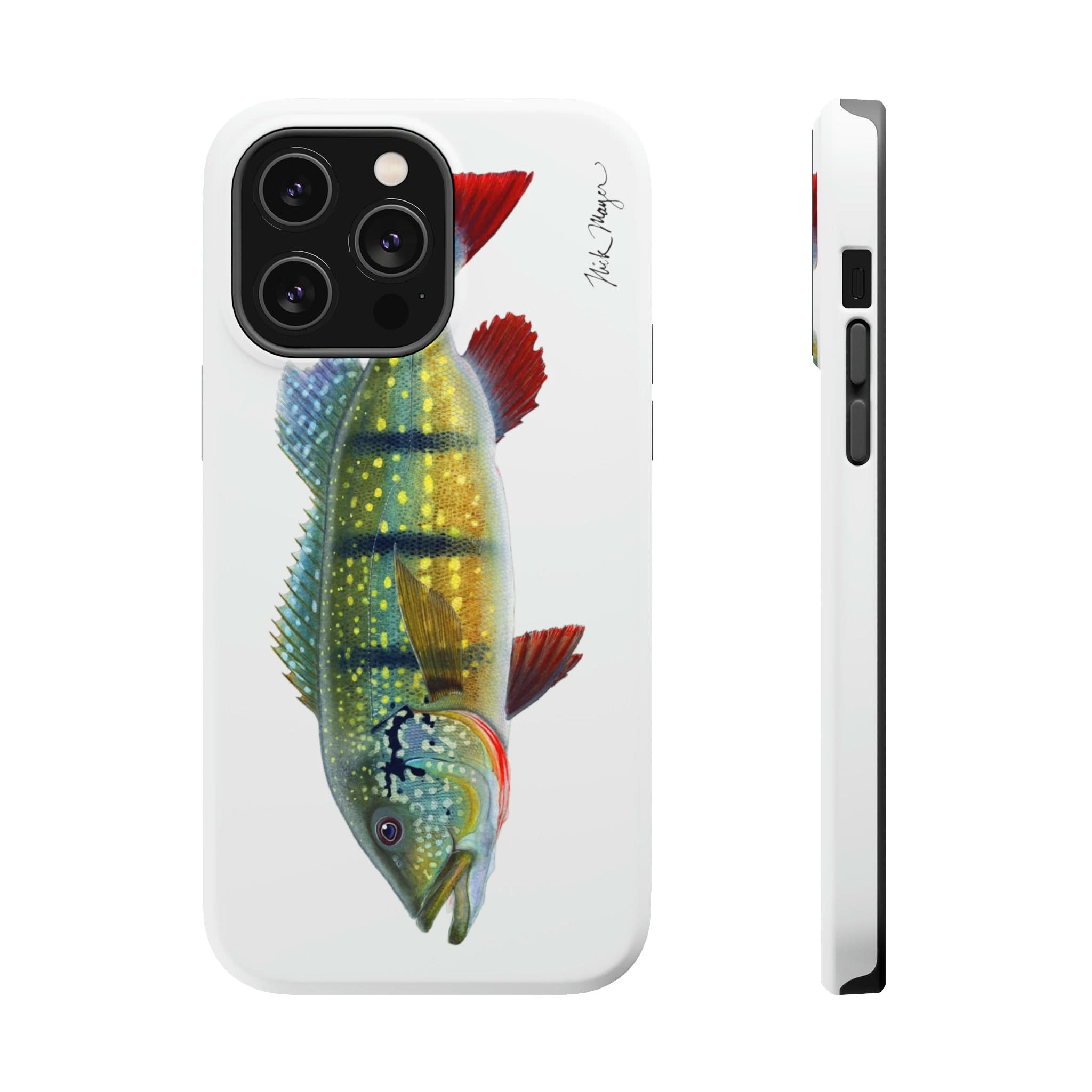 Peacock Bass MagSafe iPhone Case