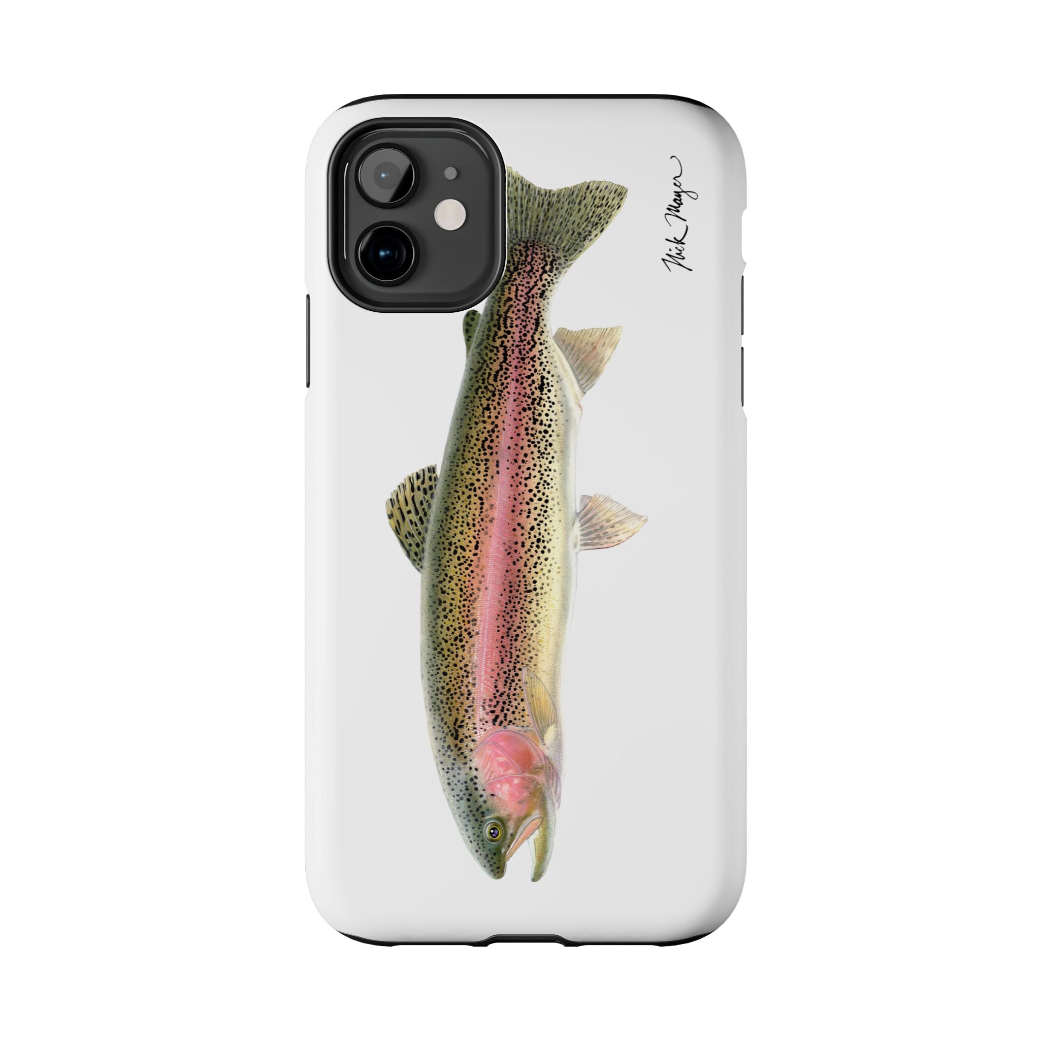 Rainbow Trout White Phone Case (iPhone)