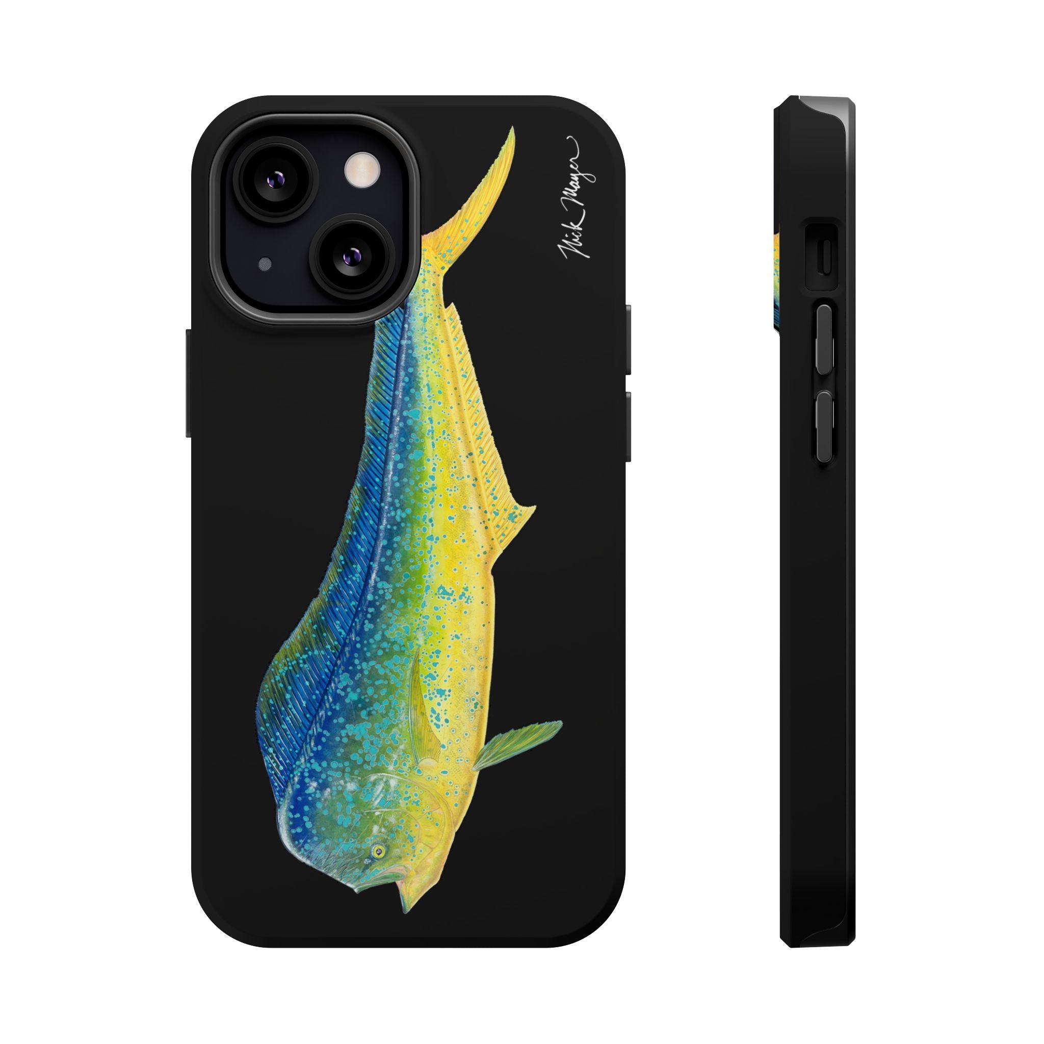 Bull Mahi MagSafe Black iPhone Case