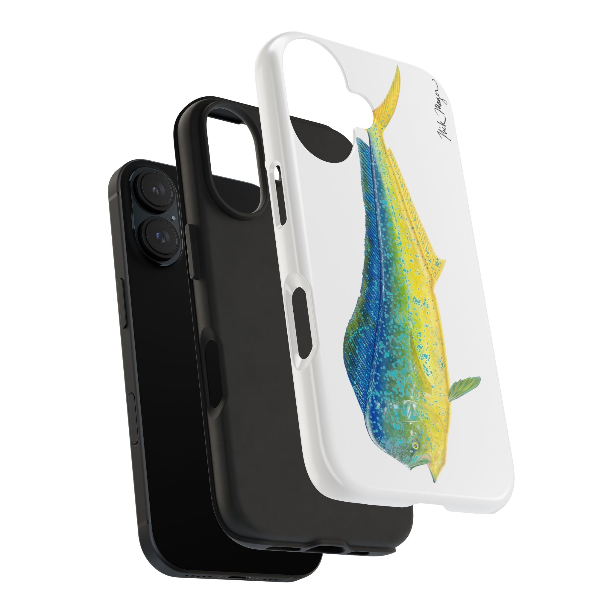 Bull Mahi White Phone Case (iPhone)