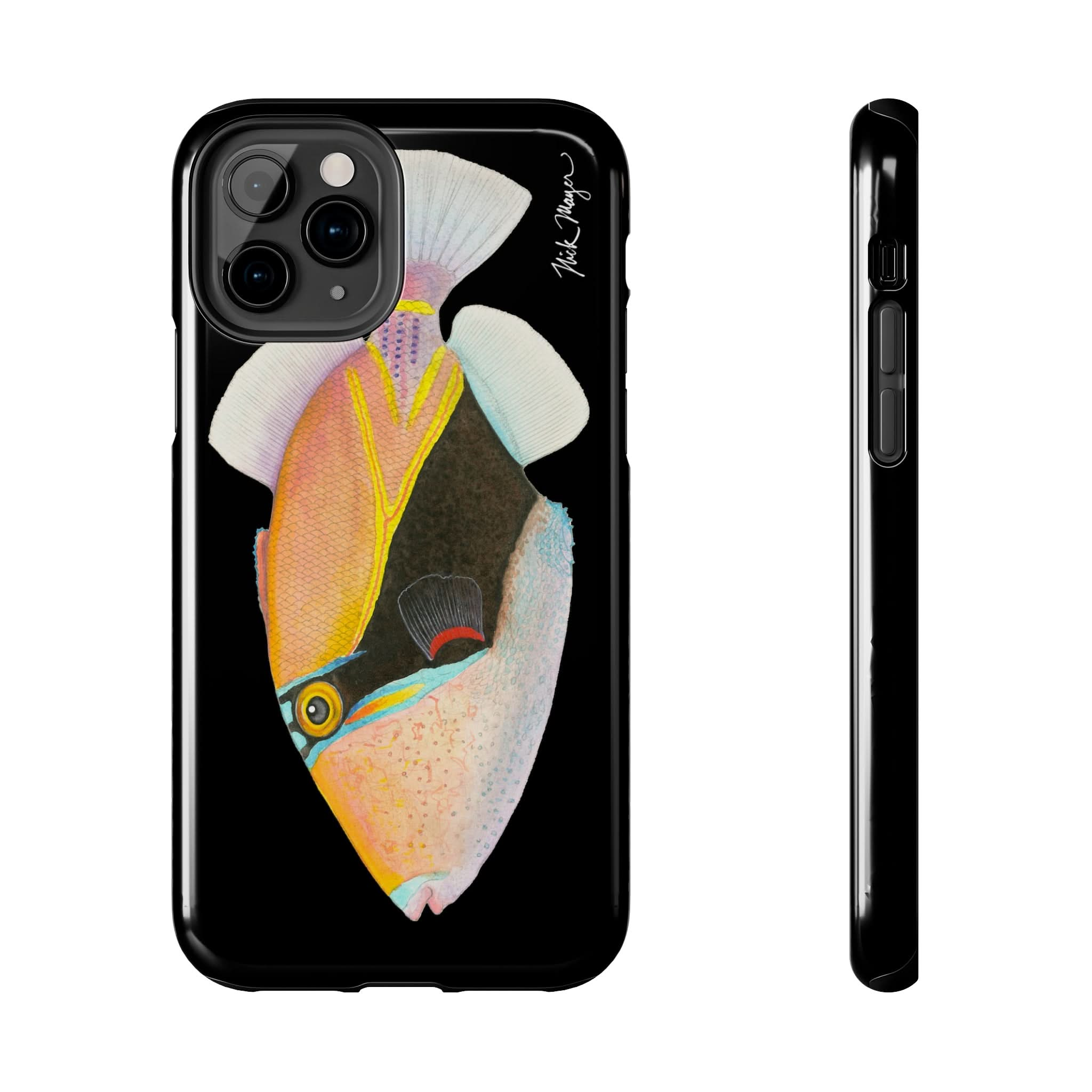 Humuhumunukunukuapua'a Black Phone Case (iPhone)