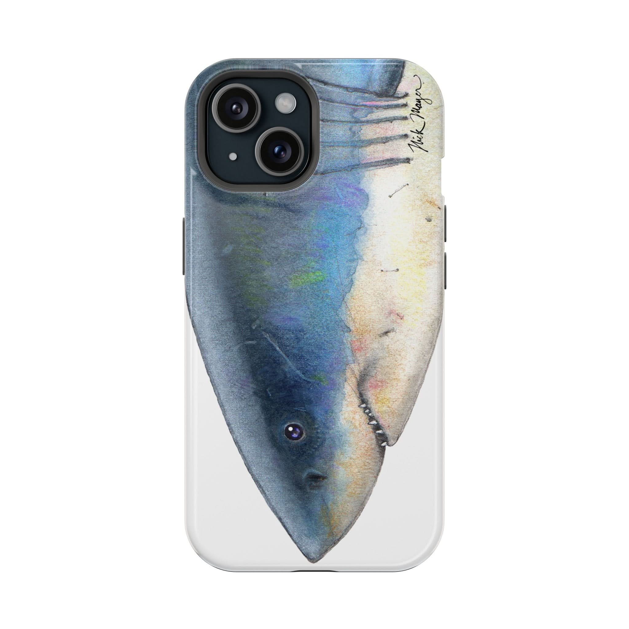 Great White Shark Face MagSafe iPhone Case