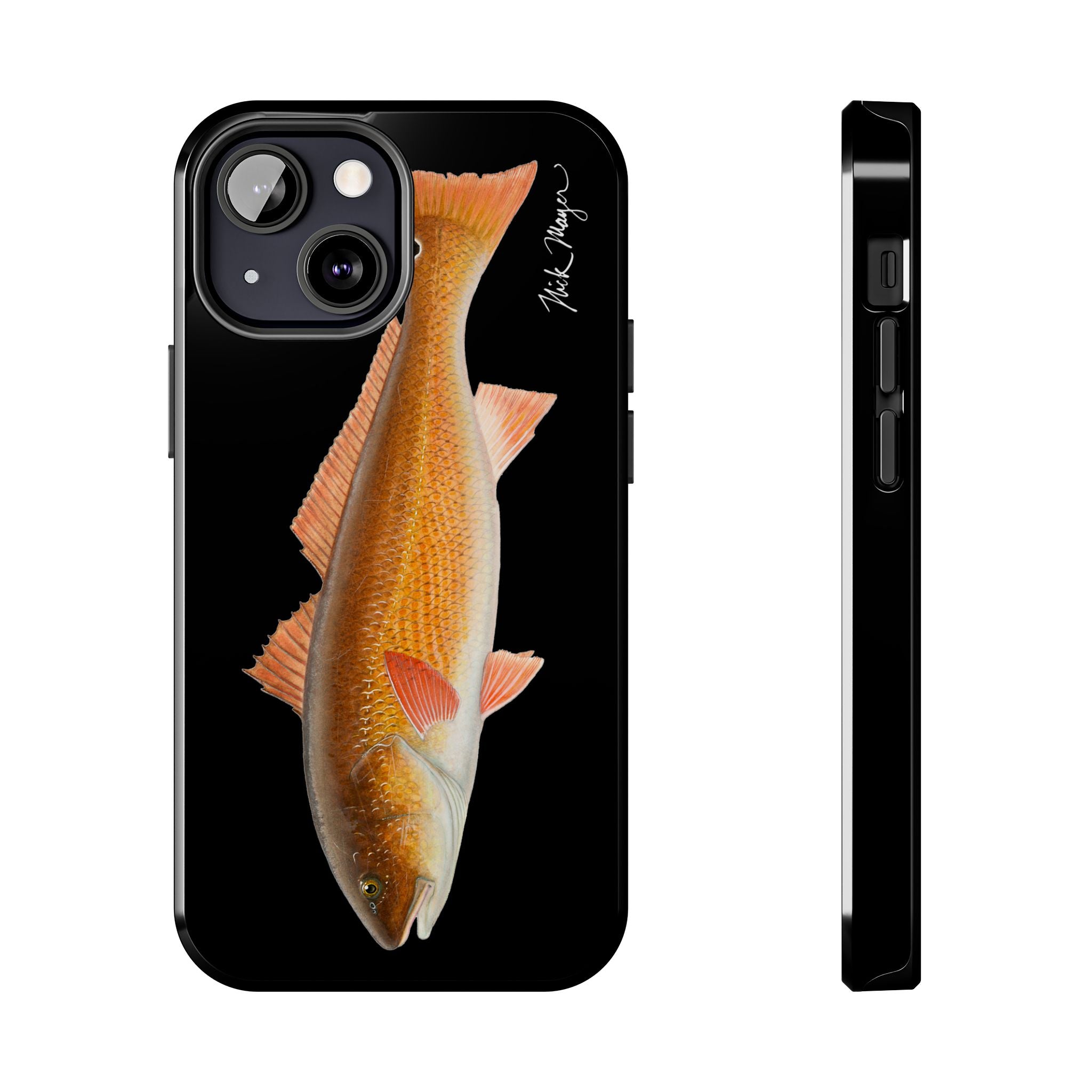 Redfish Black Phone Case (iPhone)