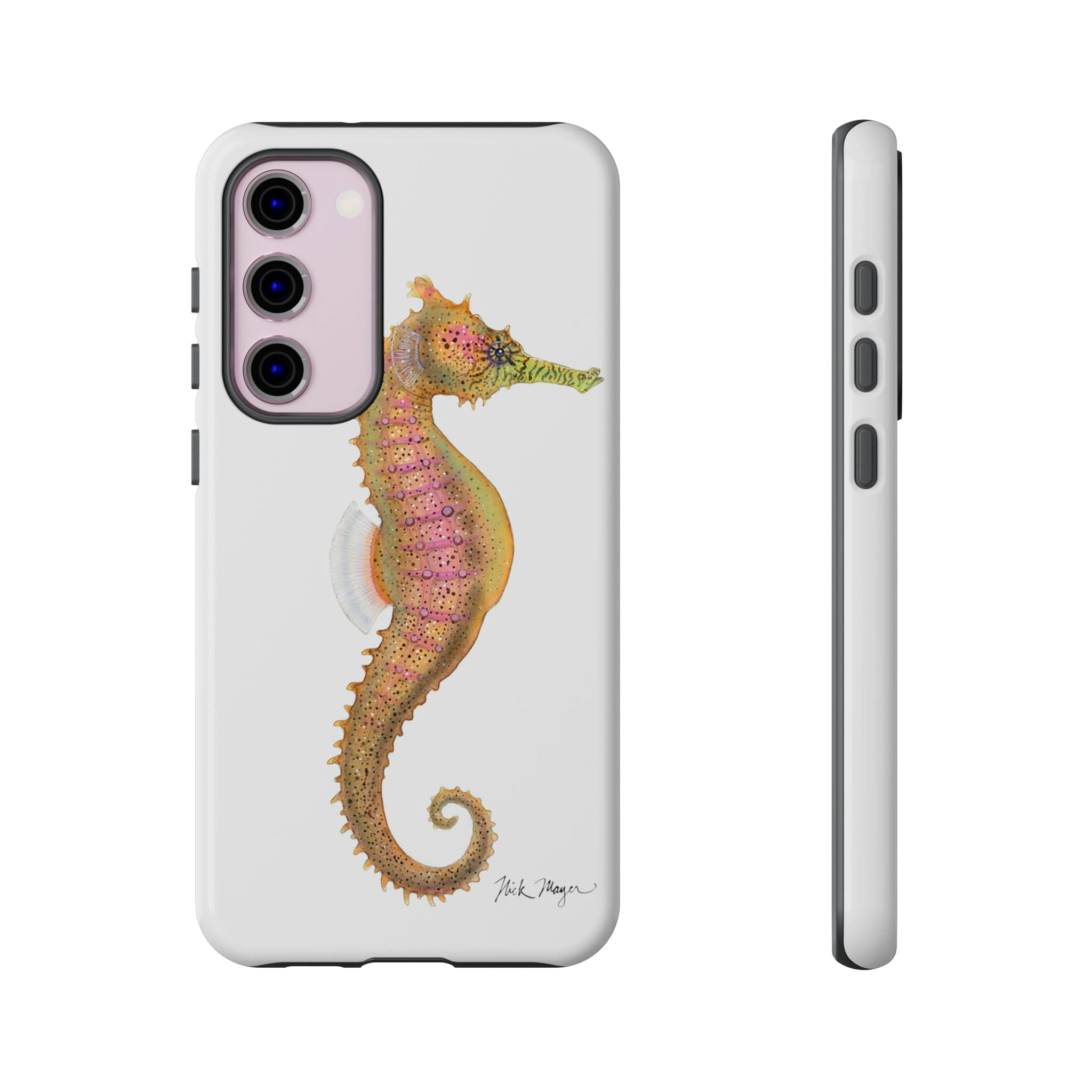 Pink Seahorse Phone Case (Samsung)