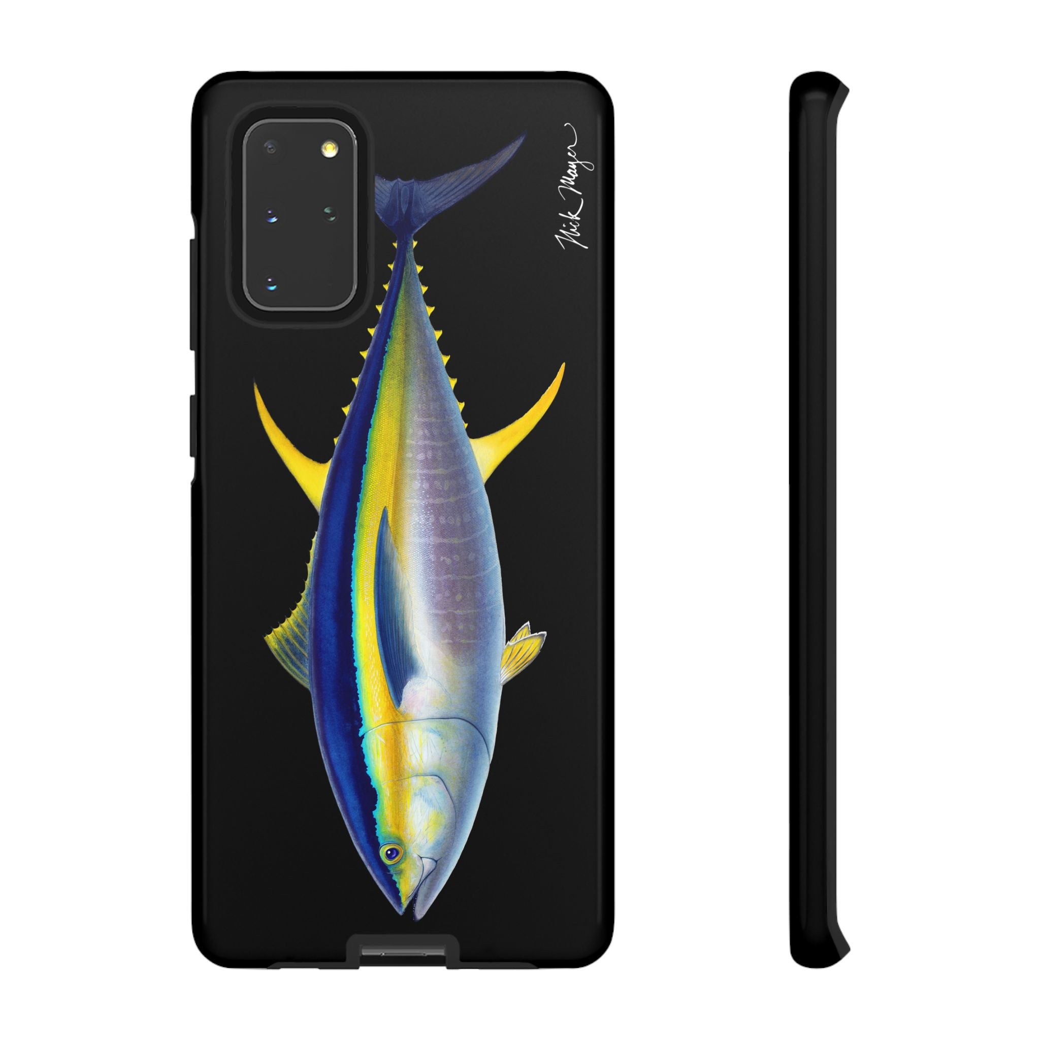 Yellowfin Tuna Black Phone Case (Samsung)