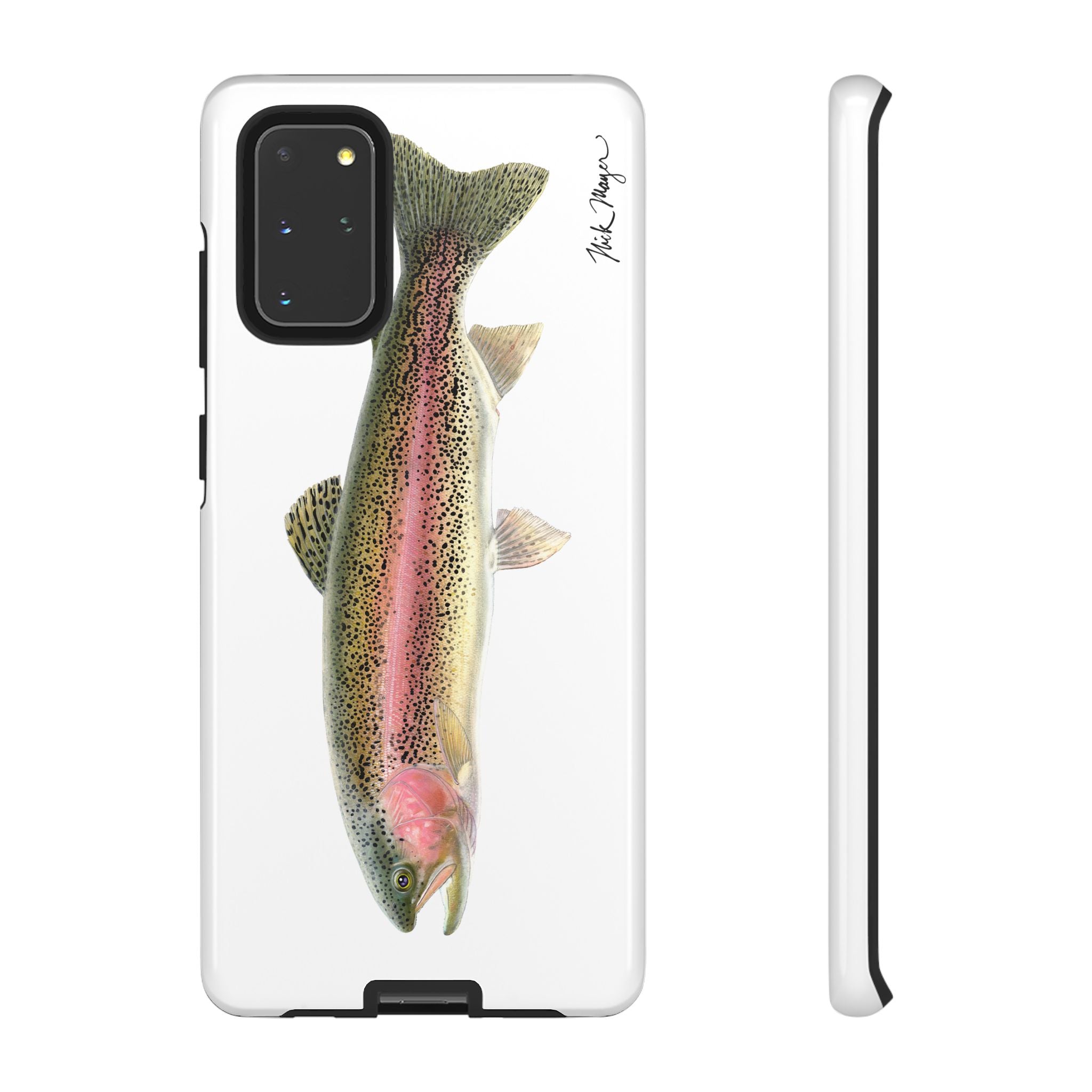 Rainbow Trout White Phone Case (Samsung)