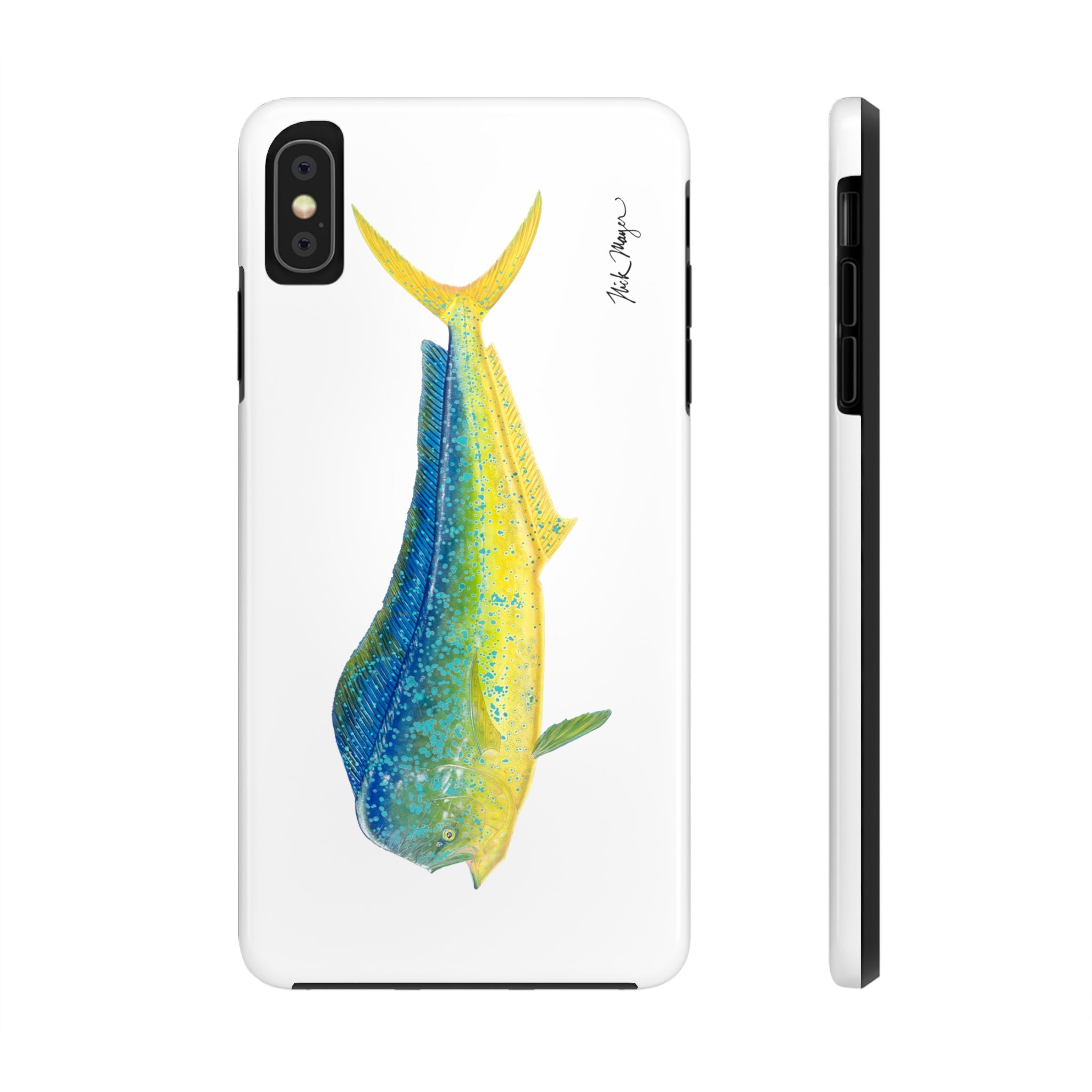 Bull Mahi White Phone Case (iPhone)