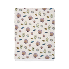 Seashells Super Soft Fleece Sherpa Blanket