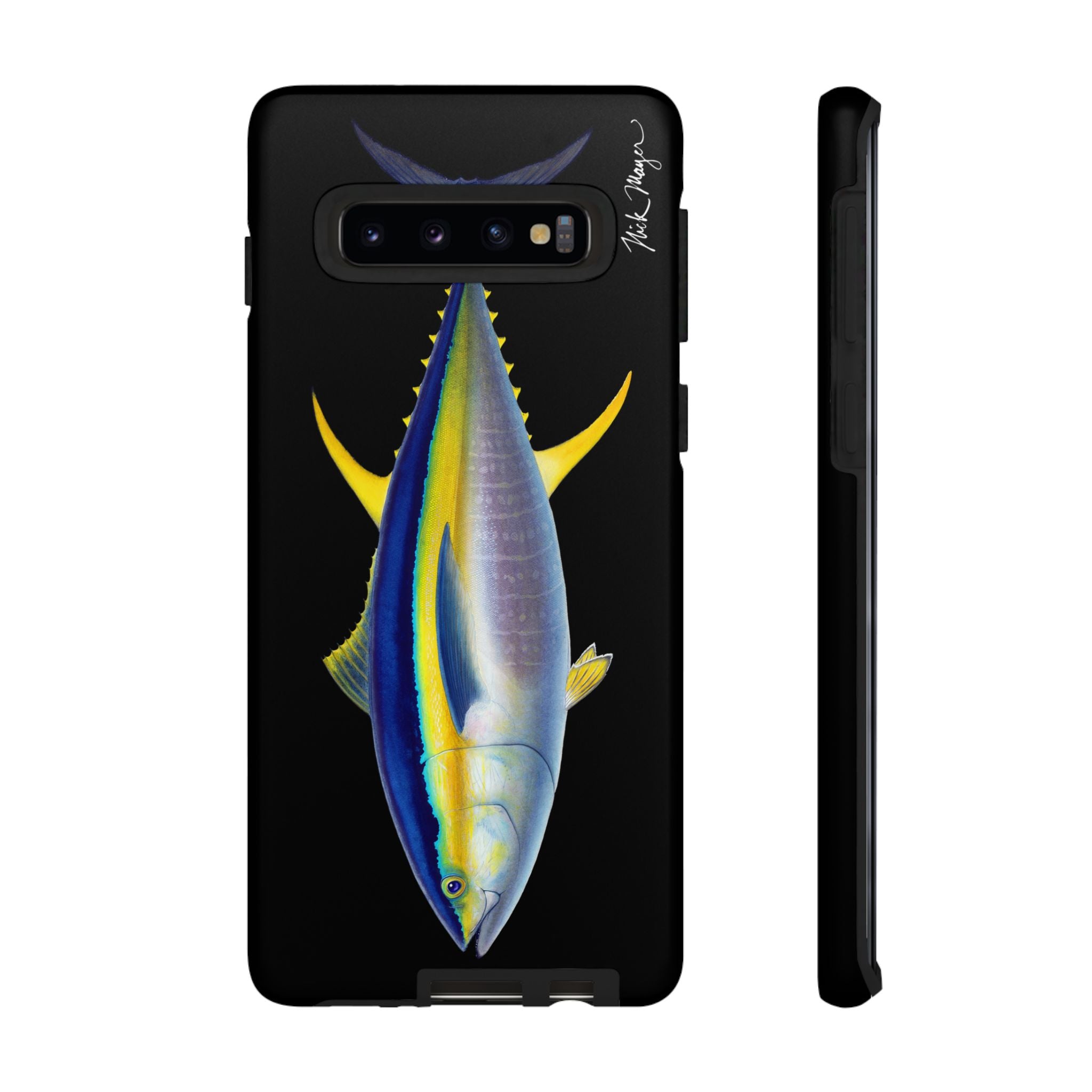 Yellowfin Tuna Black Phone Case (Samsung)