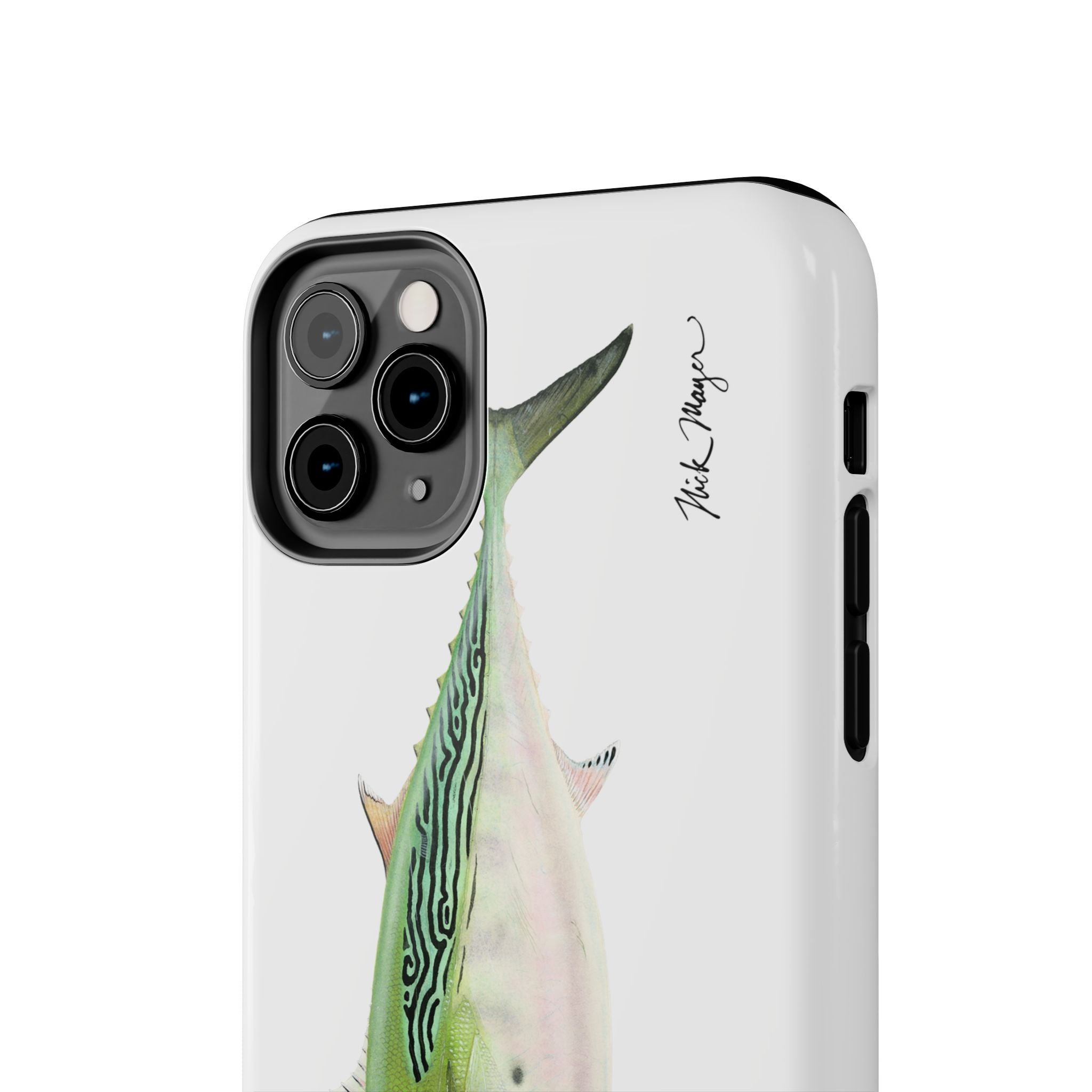 Albie White Phone Case (iPhone)