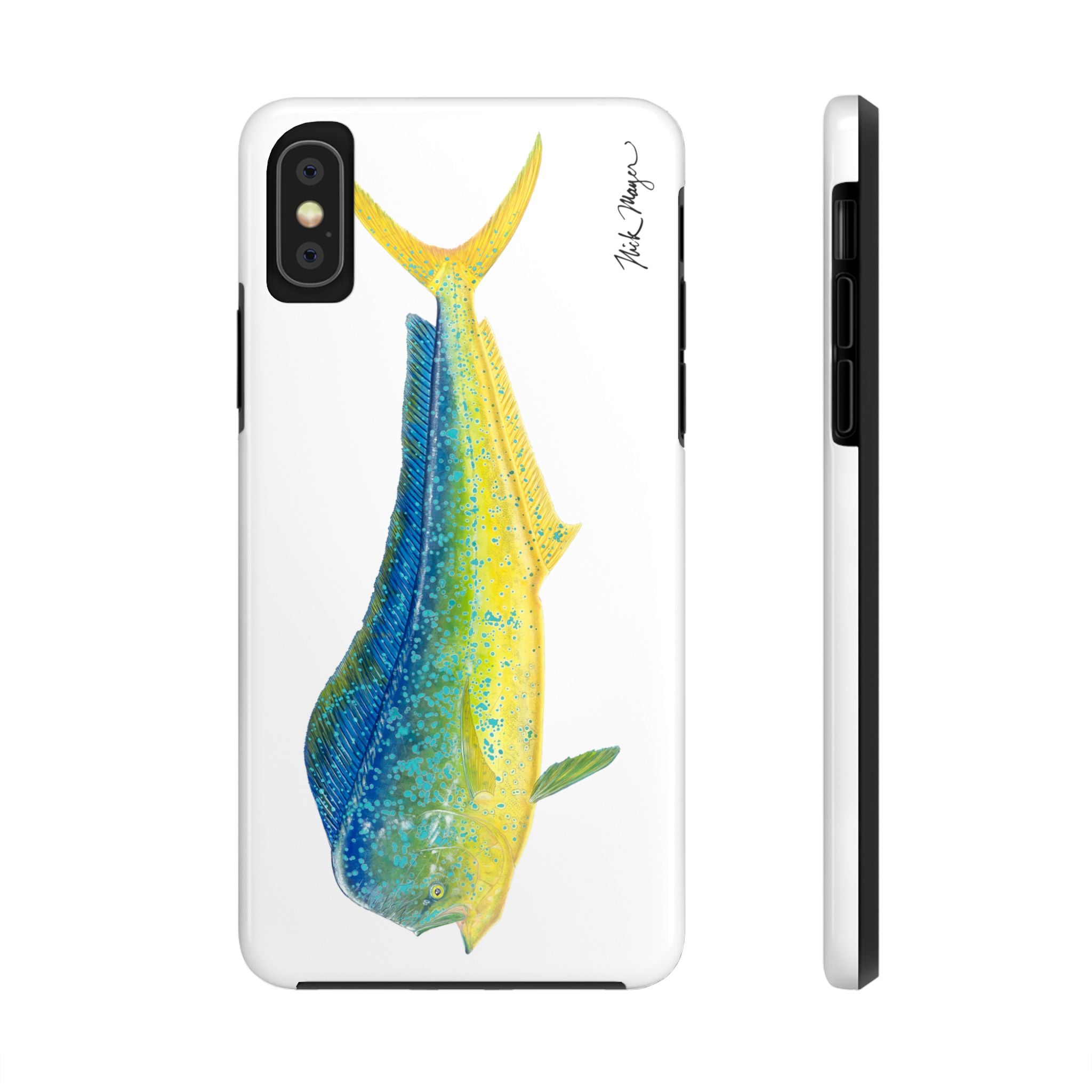 Bull Mahi White Phone Case (iPhone)