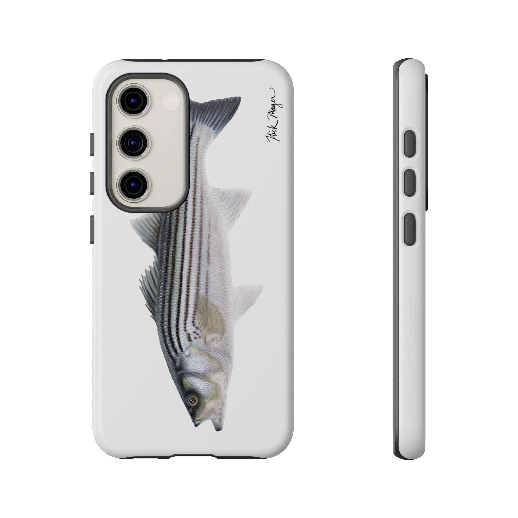 Schoolie Striper White Phone Case (Samsung)