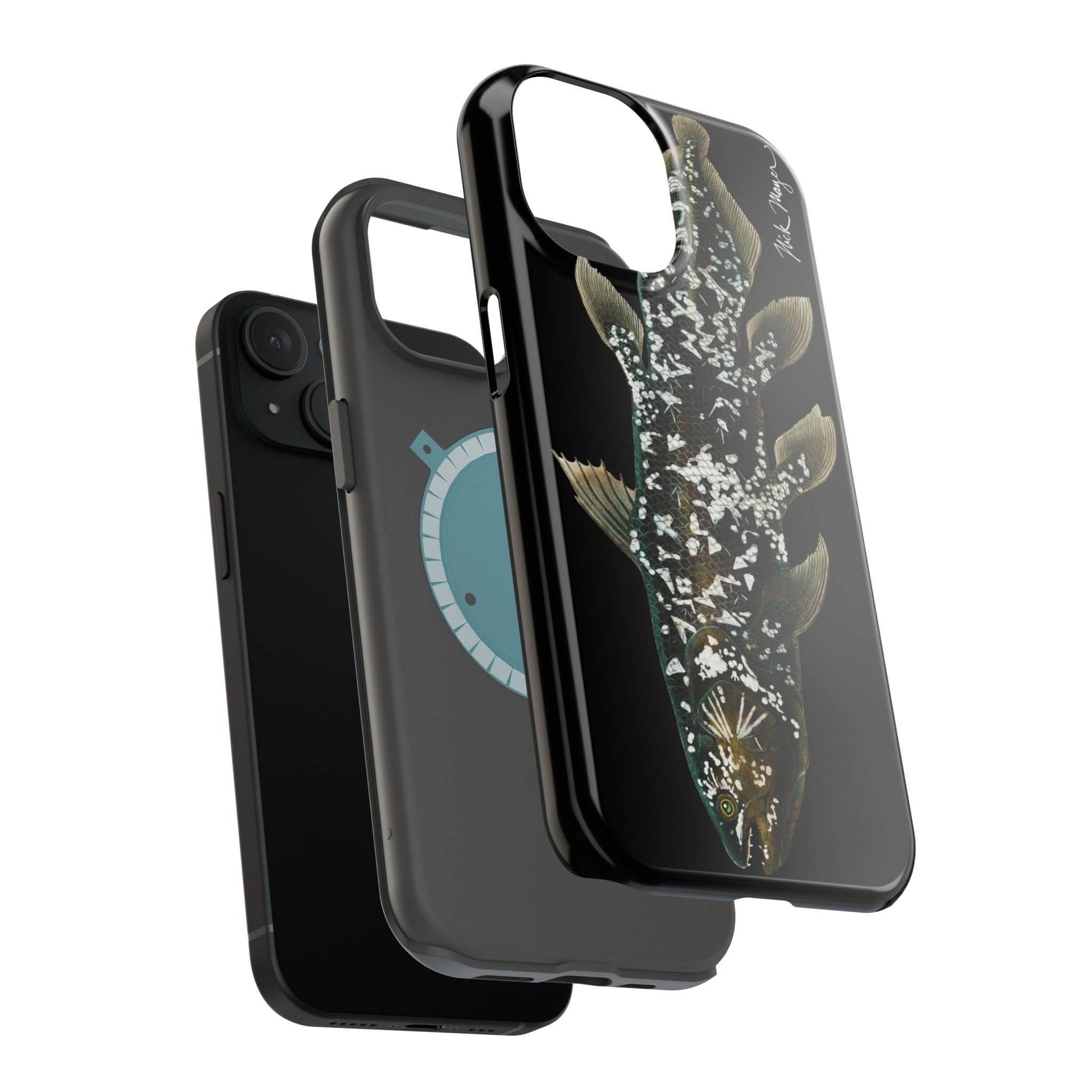 Coelacanth MagSafe Black iPhone Case