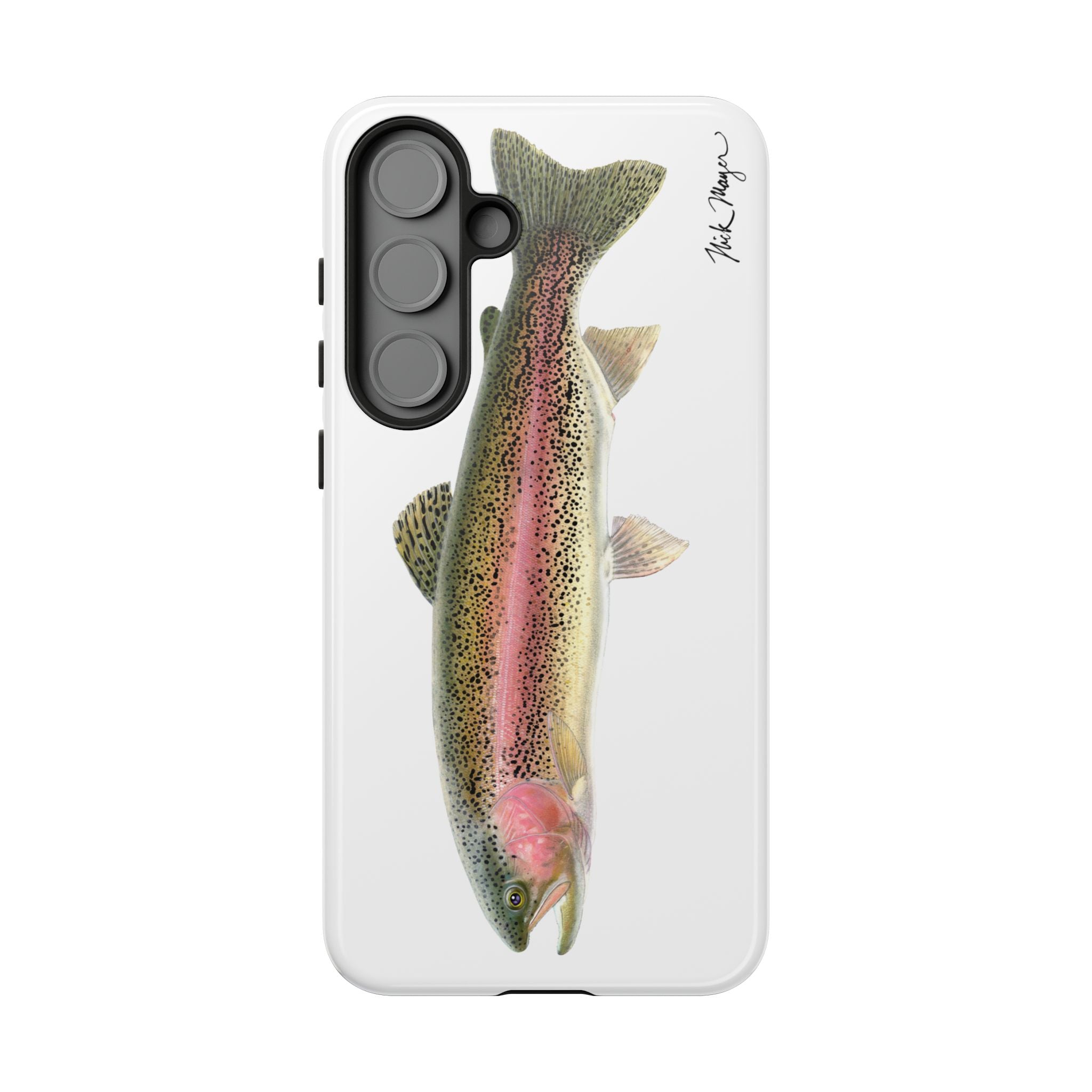 Rainbow Trout White Phone Case (Samsung)