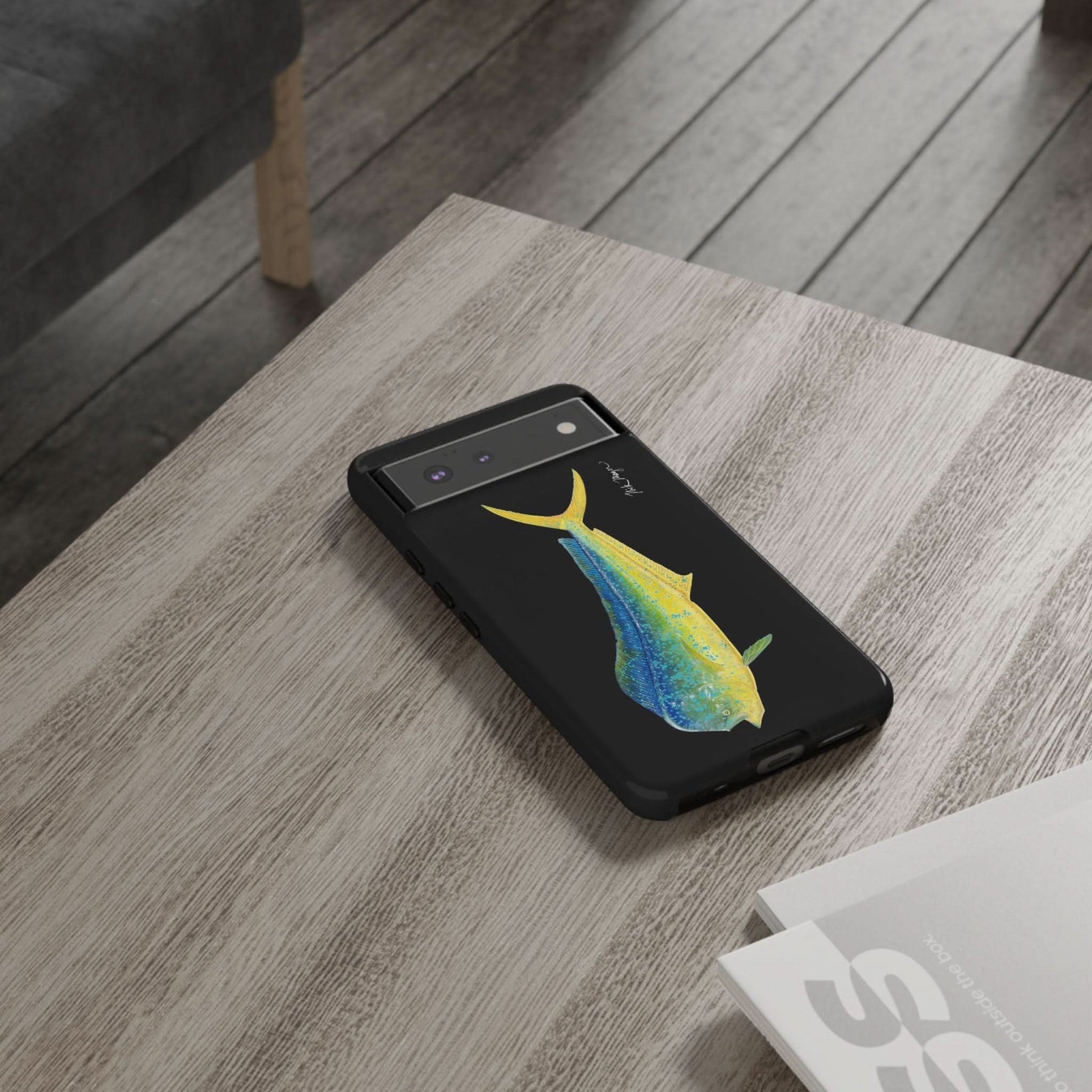 Bull Mahi Black Phone Case (iPhone 16 & Samsung)