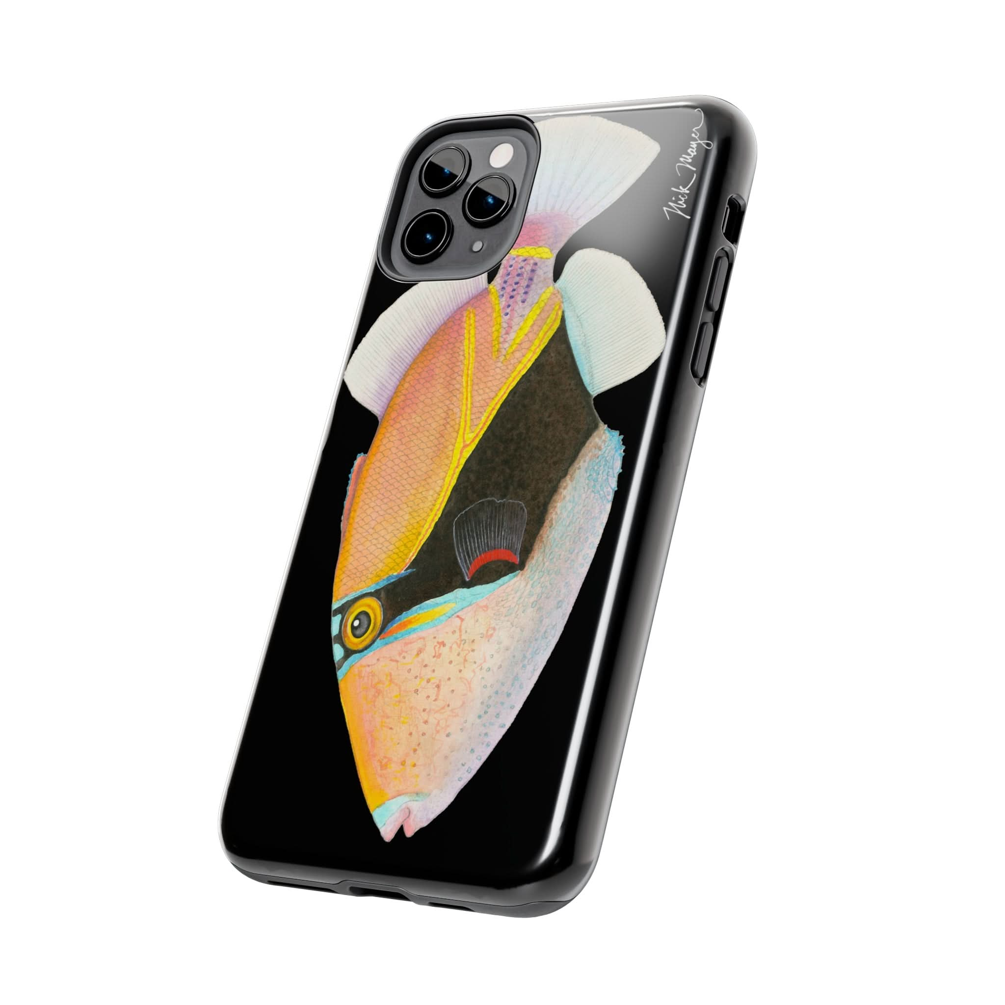 Humuhumunukunukuapua'a Black Phone Case (iPhone)