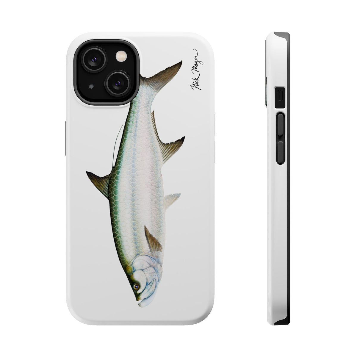 Tarpon MagSafe White iPhone Case