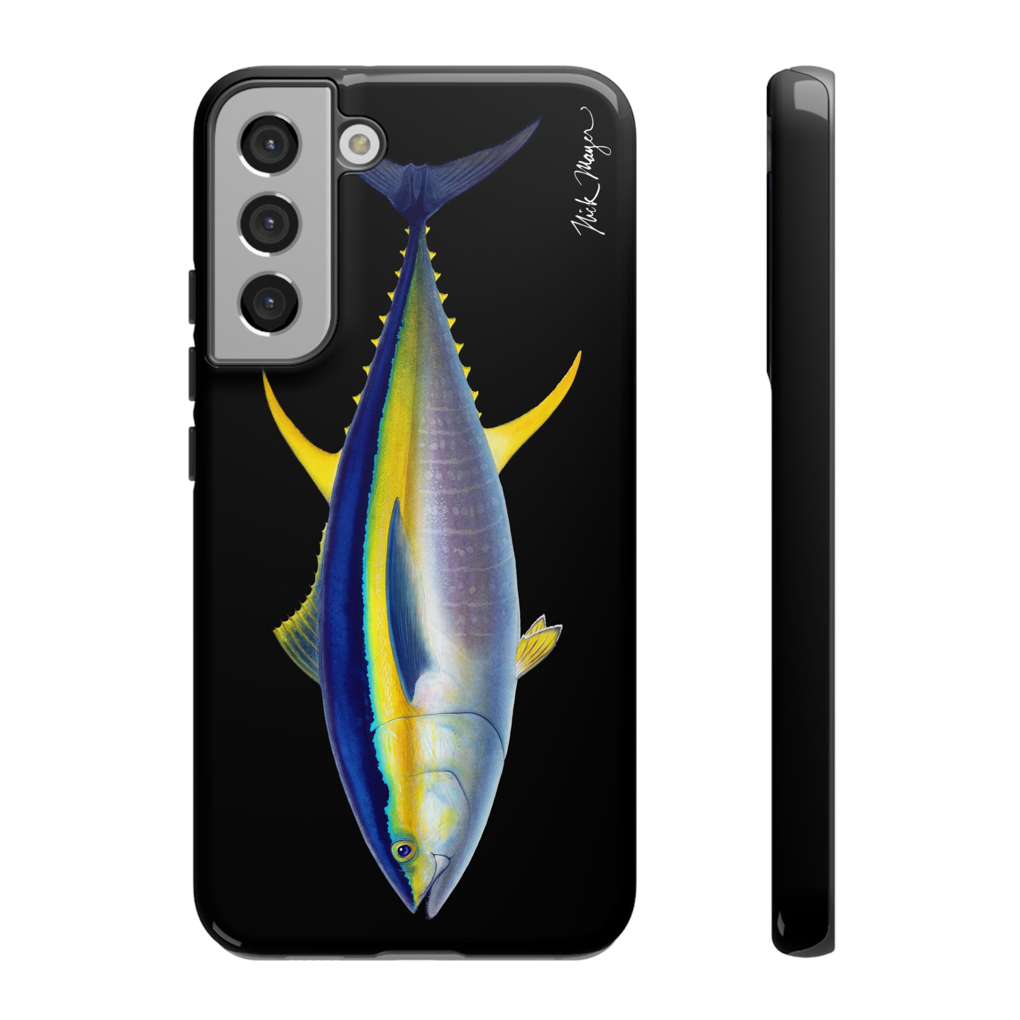 Yellowfin Tuna Black Phone Case (Samsung)