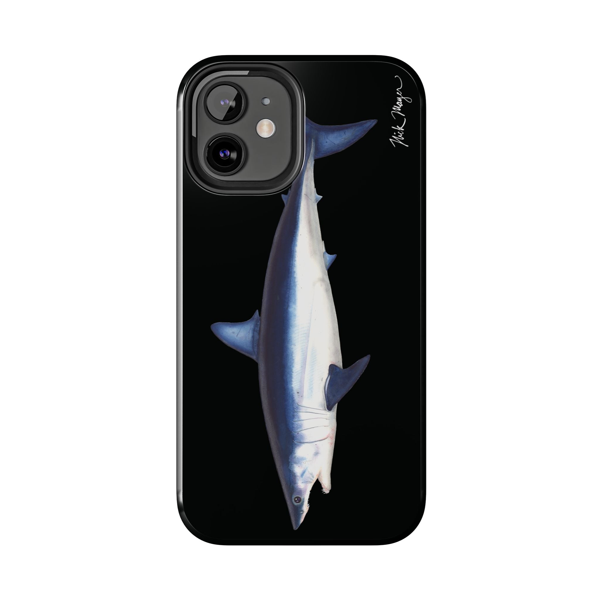 Mako Shark Black iPhone Case