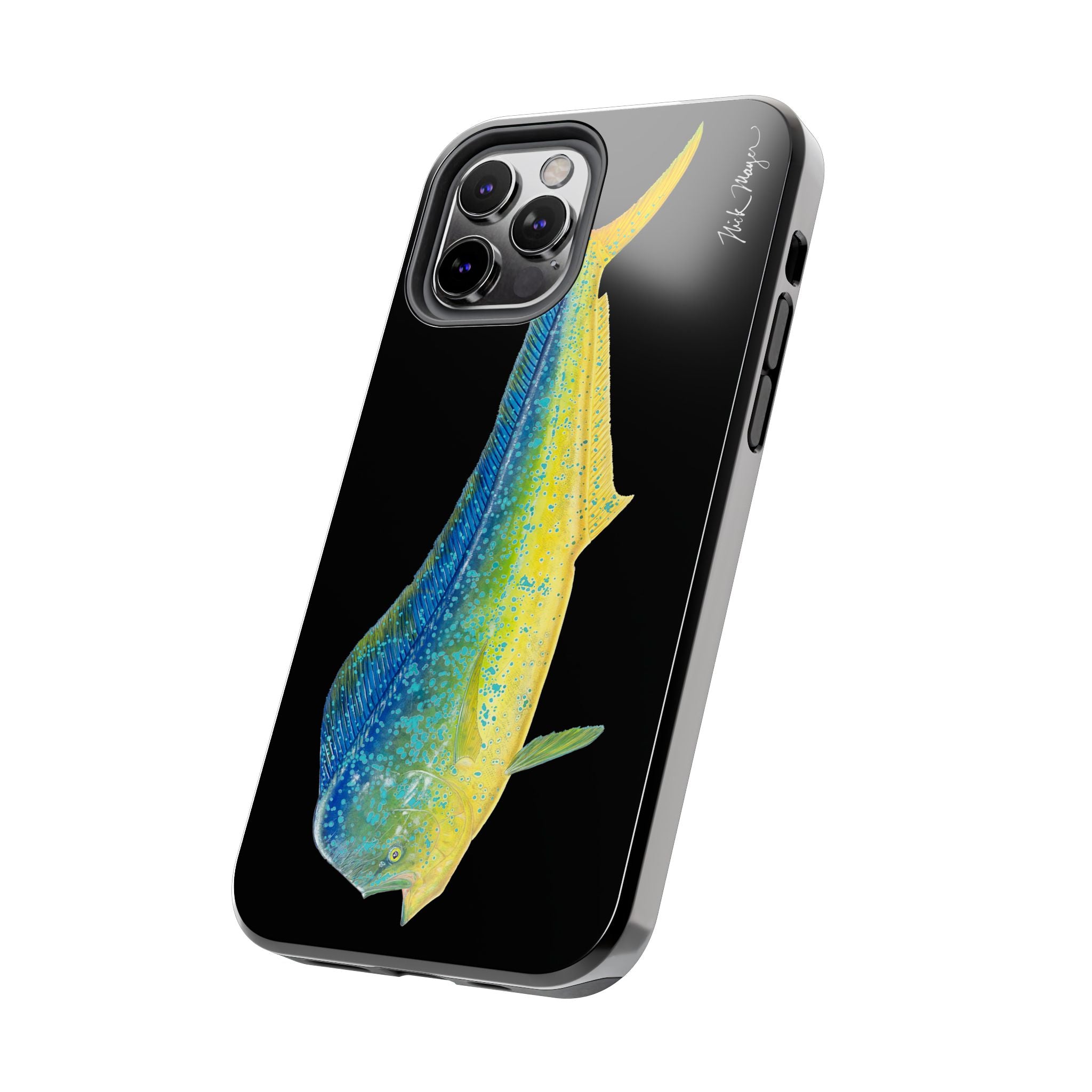 Bull Mahi Black Phone Case (iPhone)