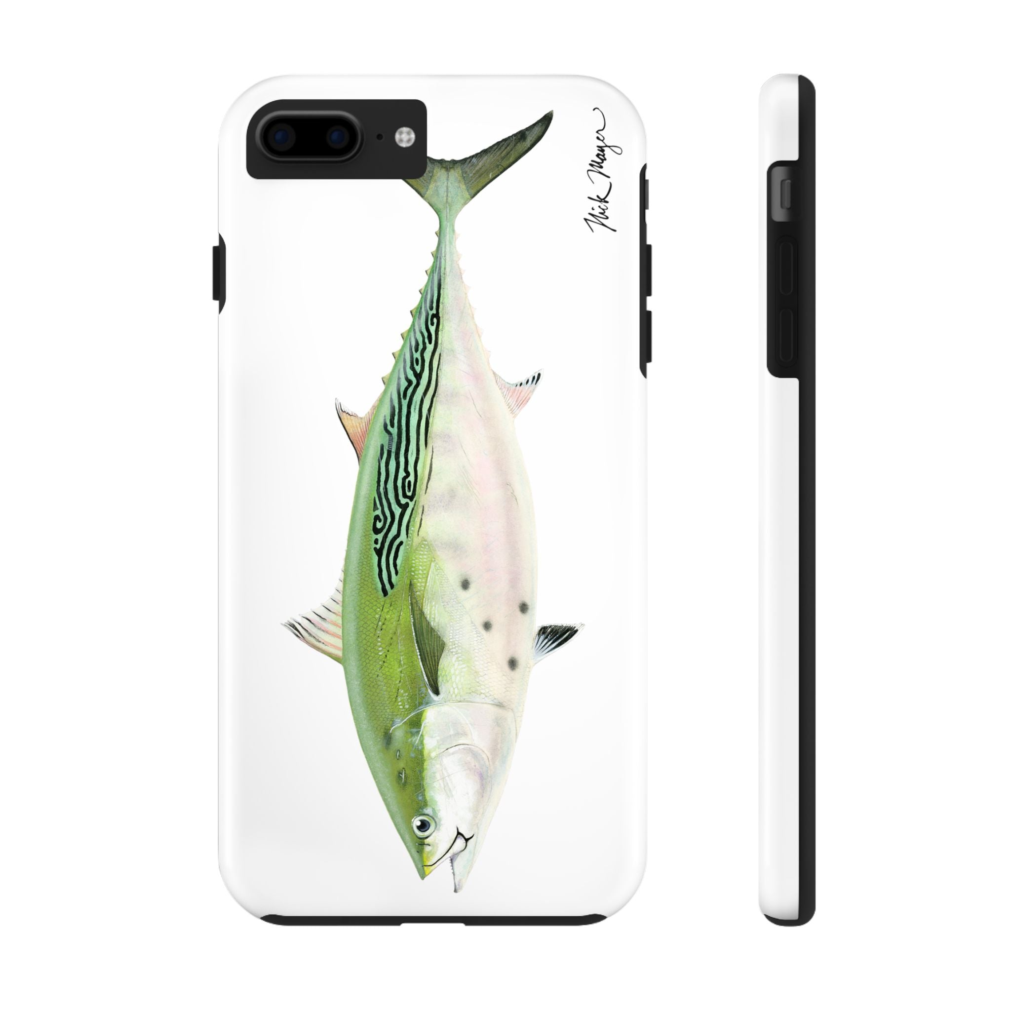 Albie White Phone Case (iPhone)