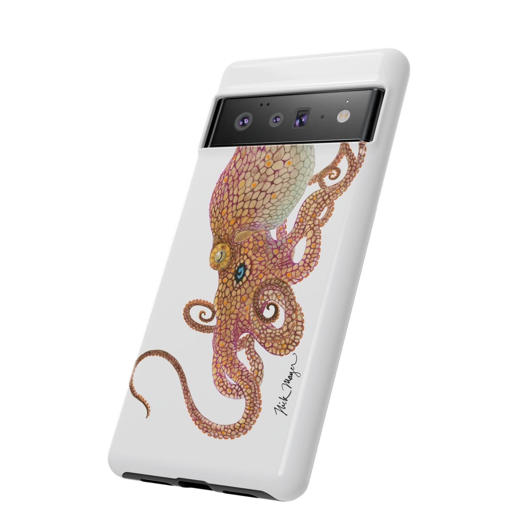 Two Spot Octopus Phone Case (iPhone 16 & Samsung)