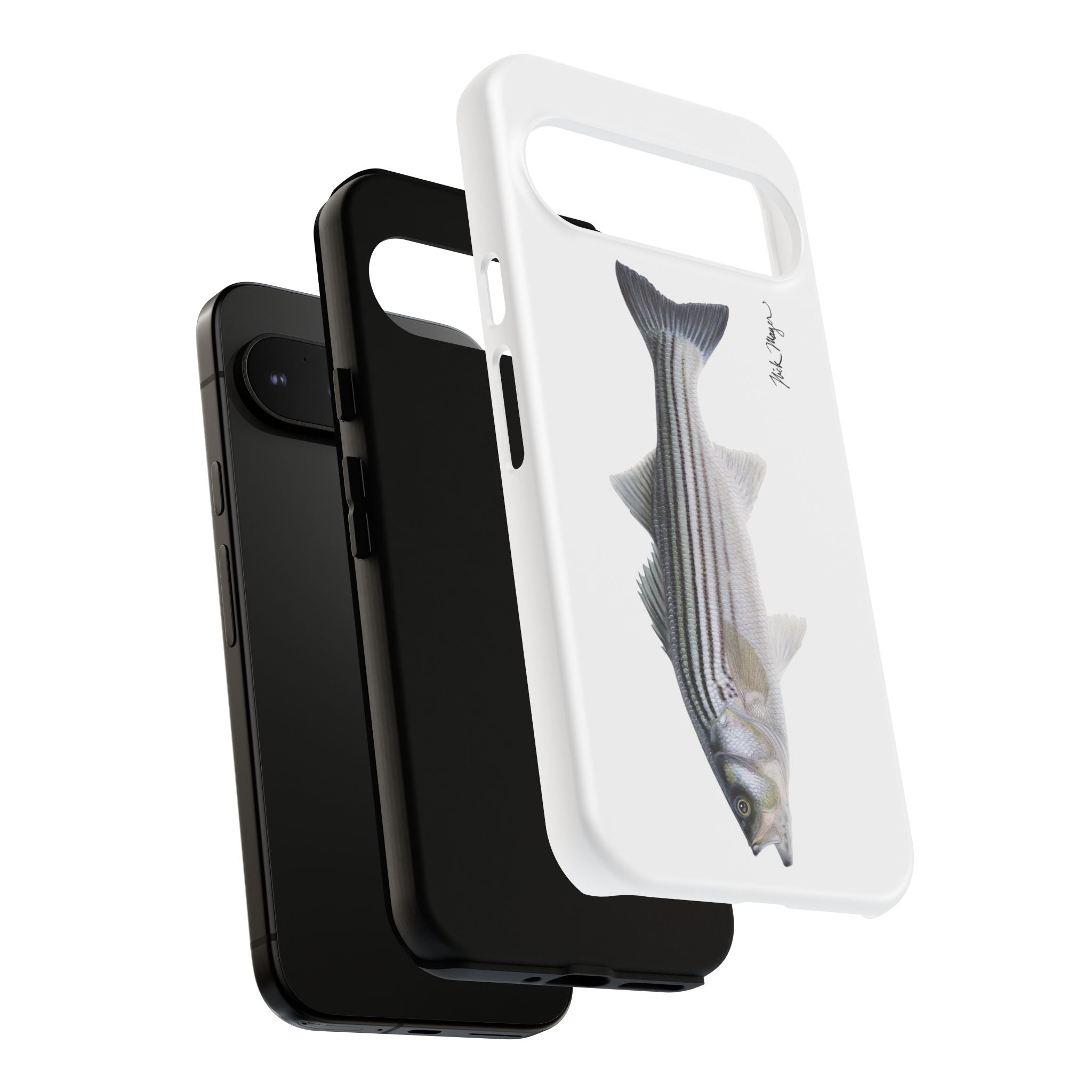 Schoolie Striper White Phone Case (Samsung)