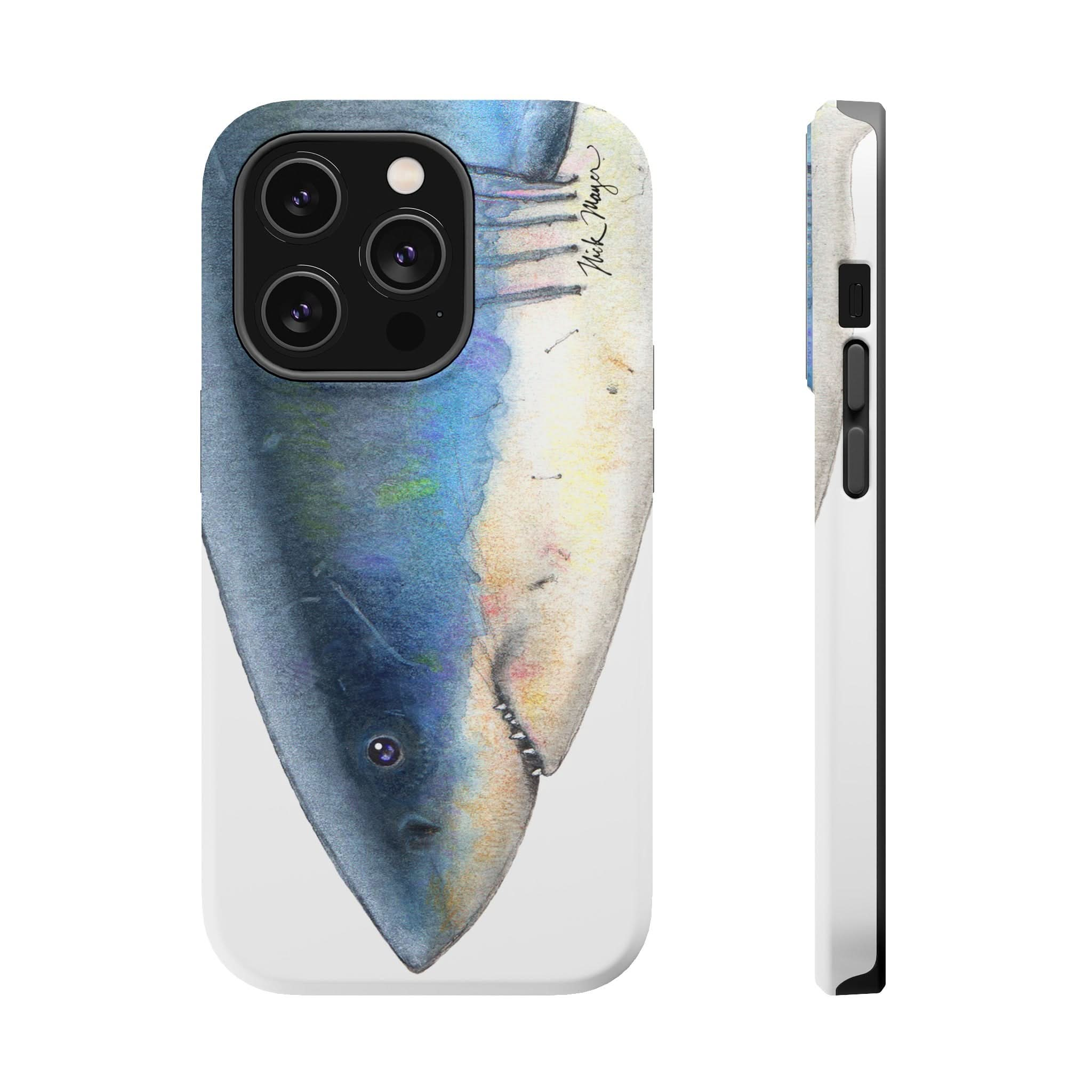 Great White Shark Face MagSafe iPhone Case