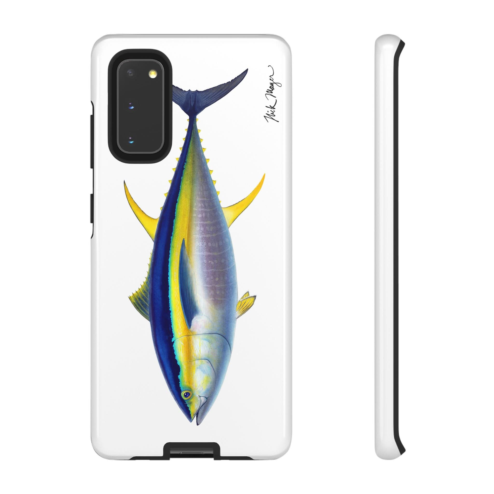 Yellowfin Tuna White Phone Case (Samsung)