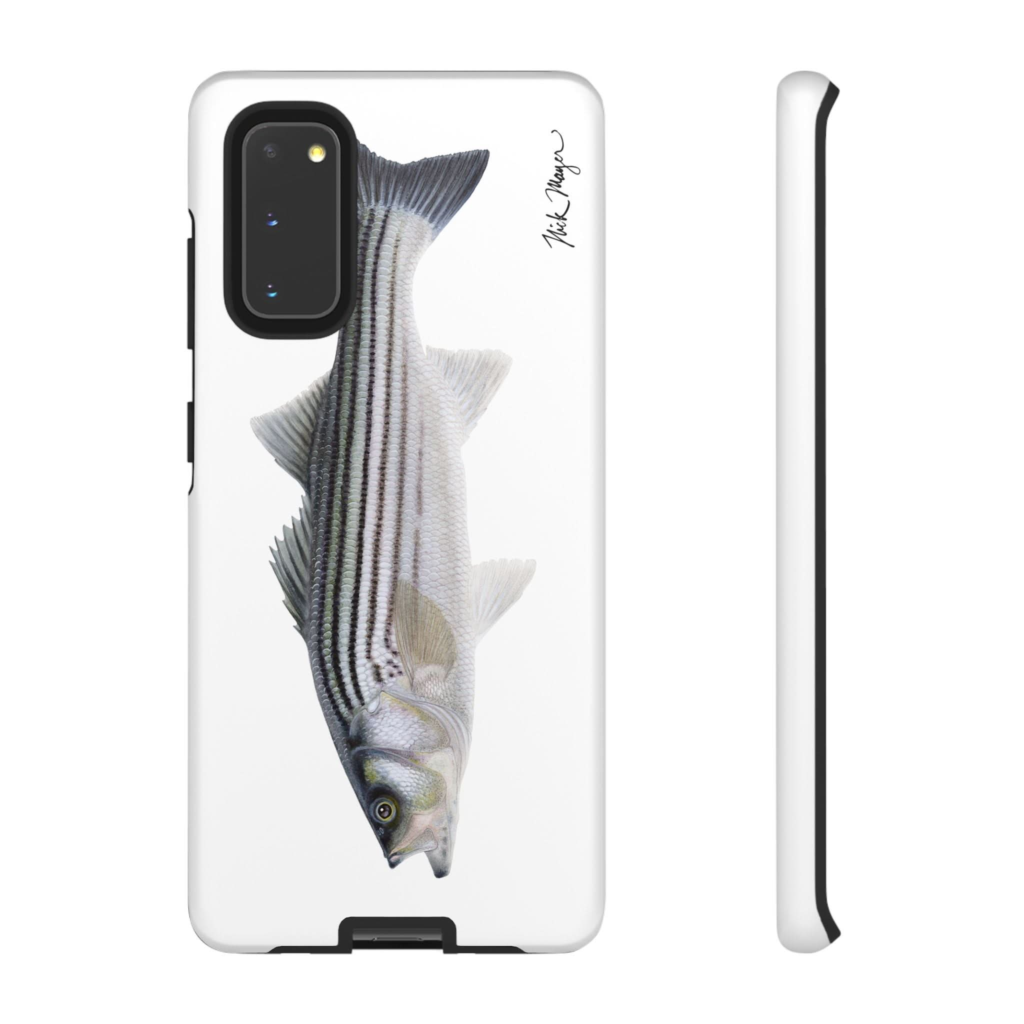 Schoolie Striper White Phone Case (Samsung)