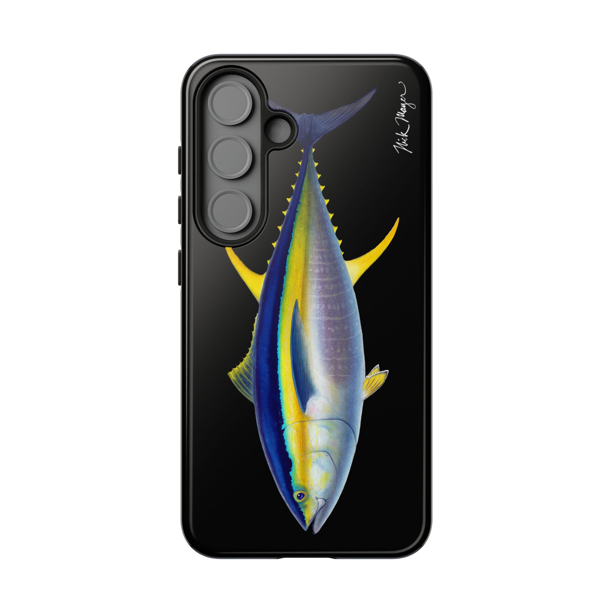 Yellowfin Tuna Black Phone Case (Samsung)