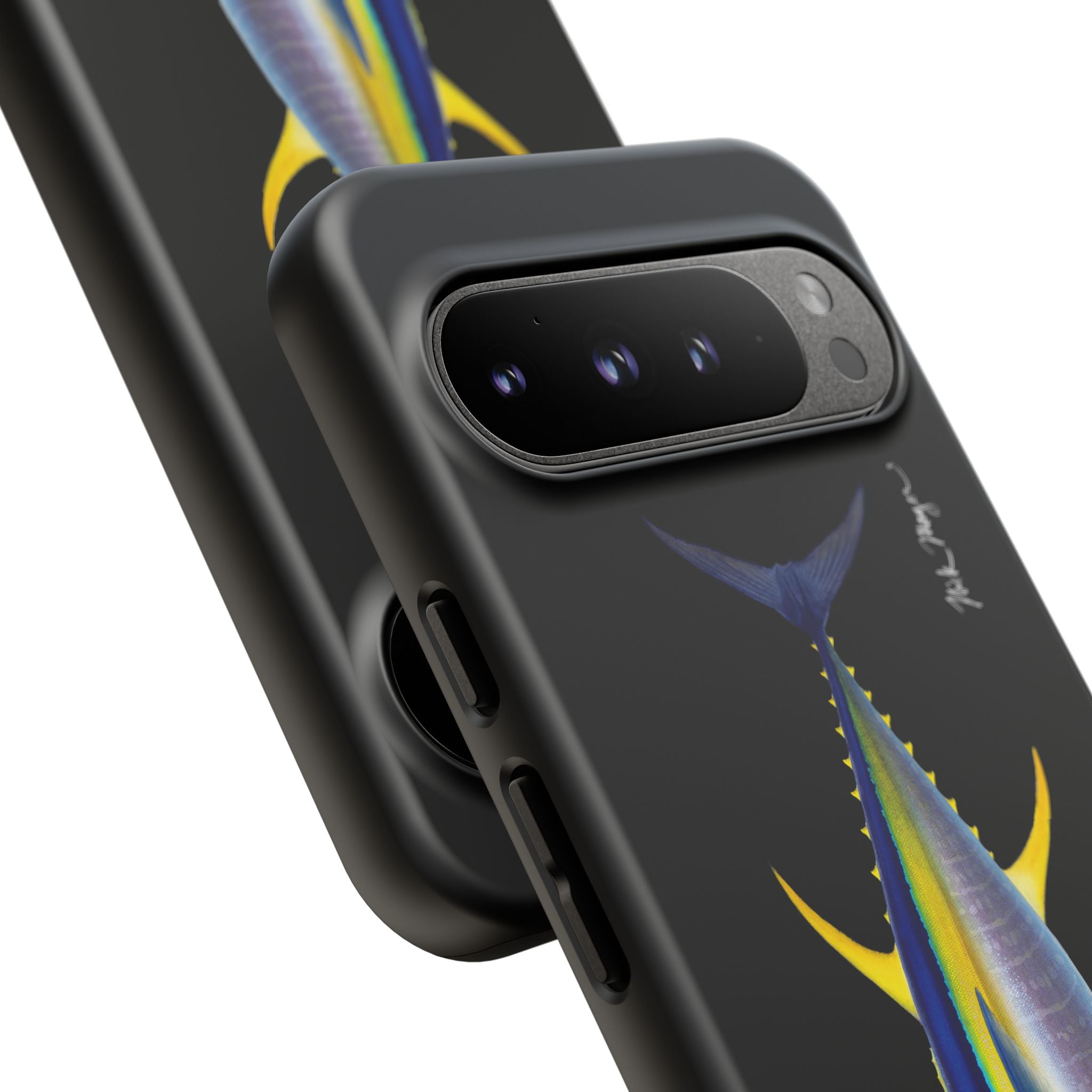 Yellowfin Tuna Black Phone Case (Samsung)