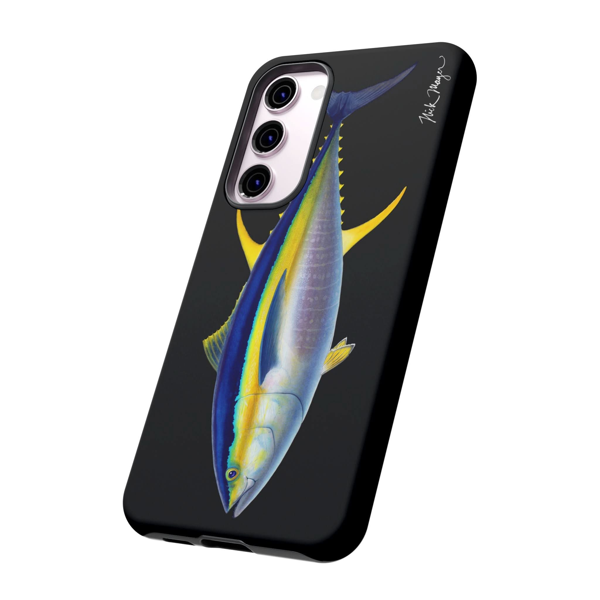 Yellowfin Tuna Black Phone Case (Samsung)