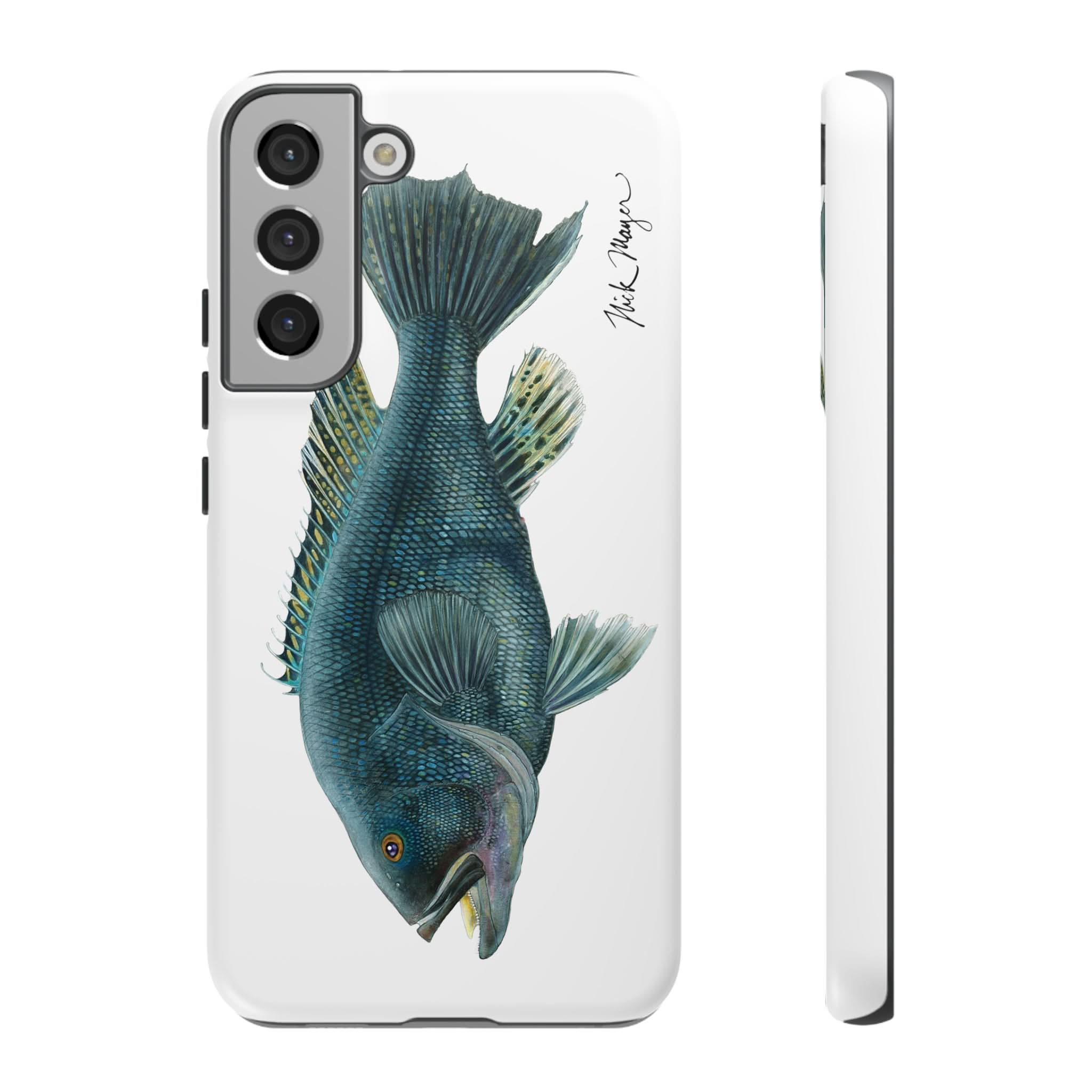 Black Sea Bass Phone Case (Samsung)