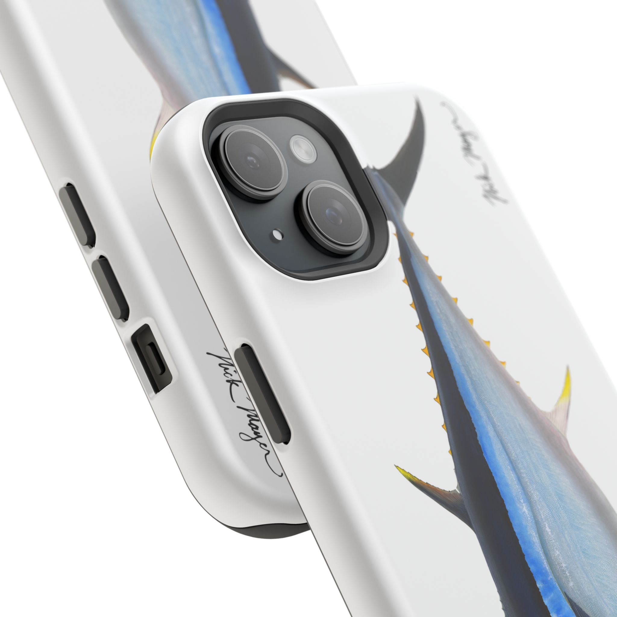 Giant Bluefin II MagSafe White iPhone Case