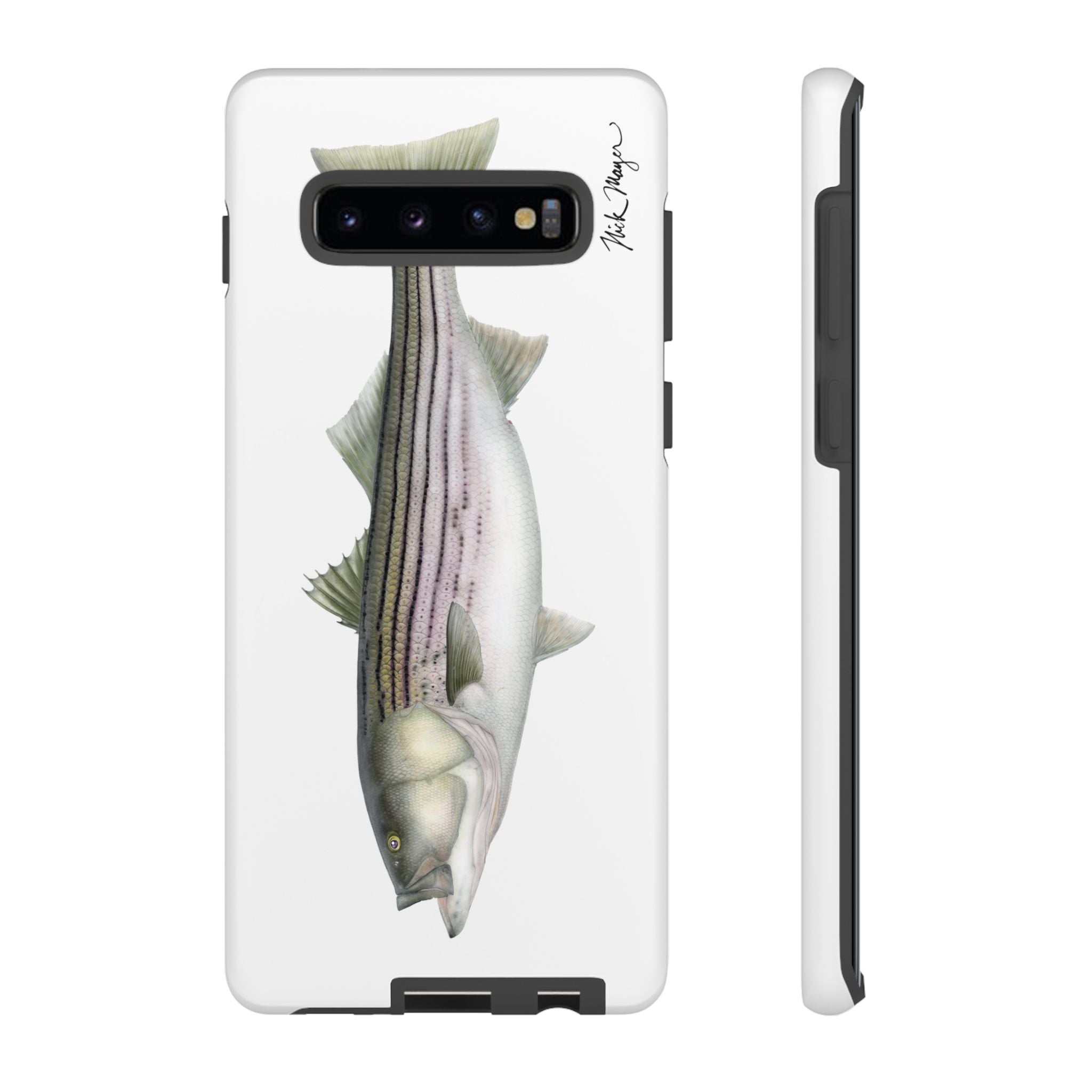 30 lb Striper White Phone Case (Samsung)