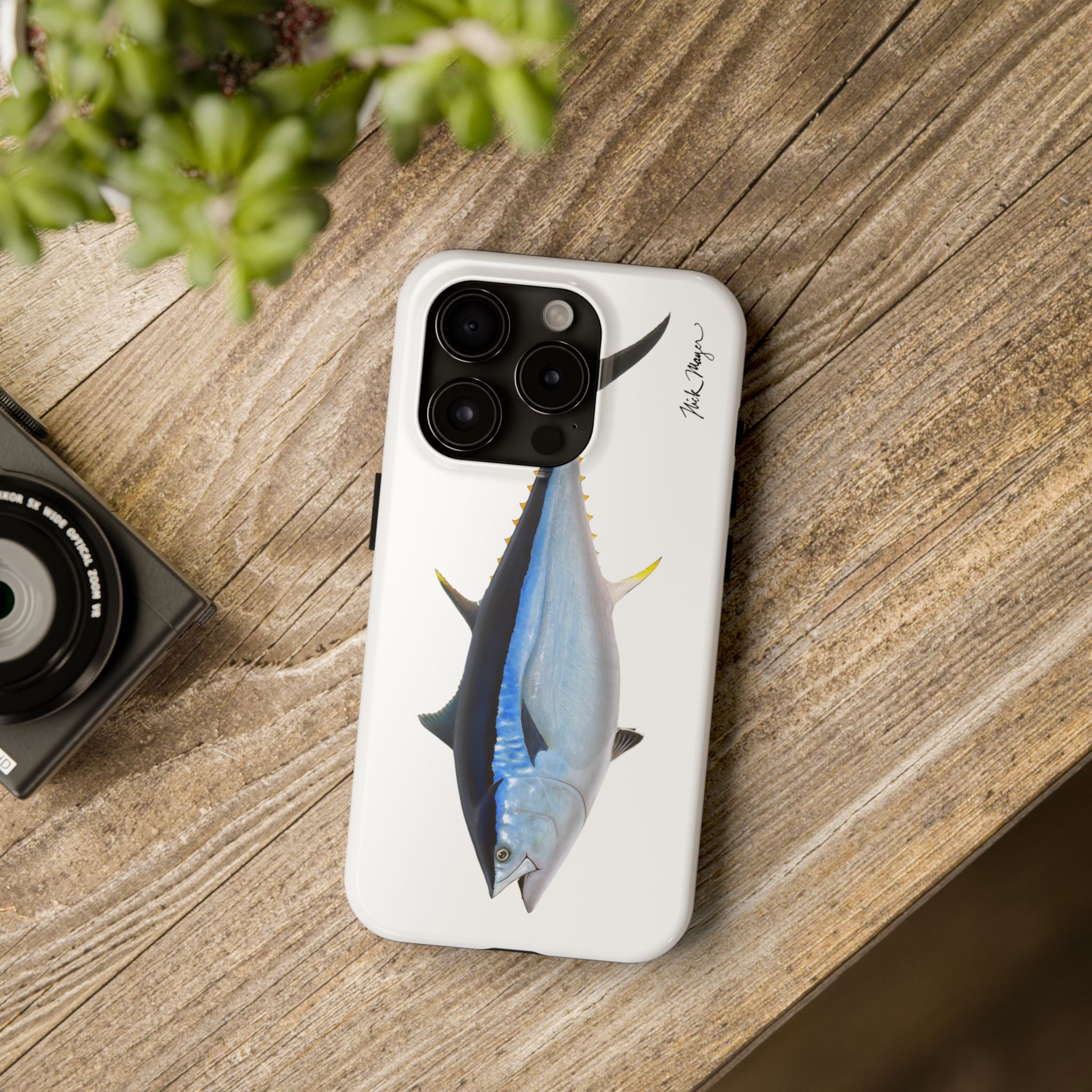 Giant Bluefin II White Phone Case (iPhone)