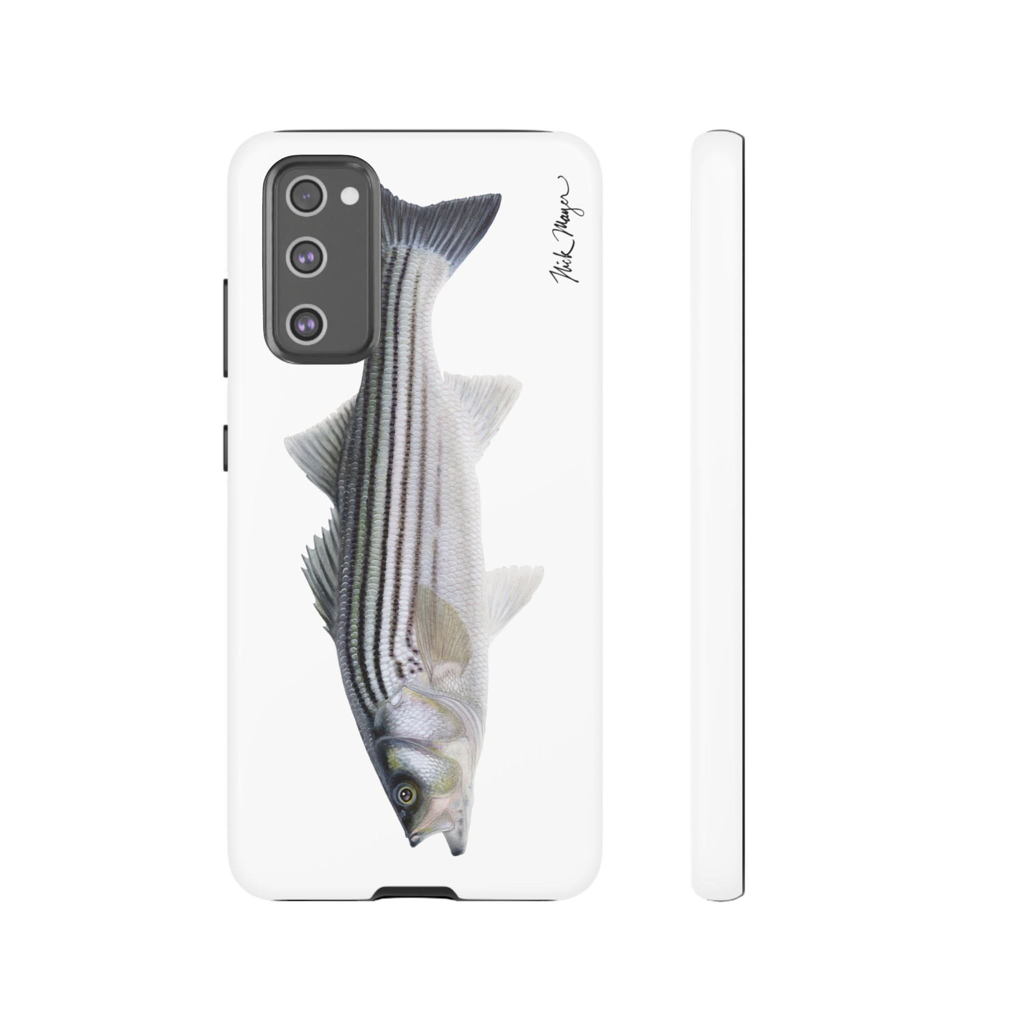 Schoolie Striper White Phone Case (Samsung)