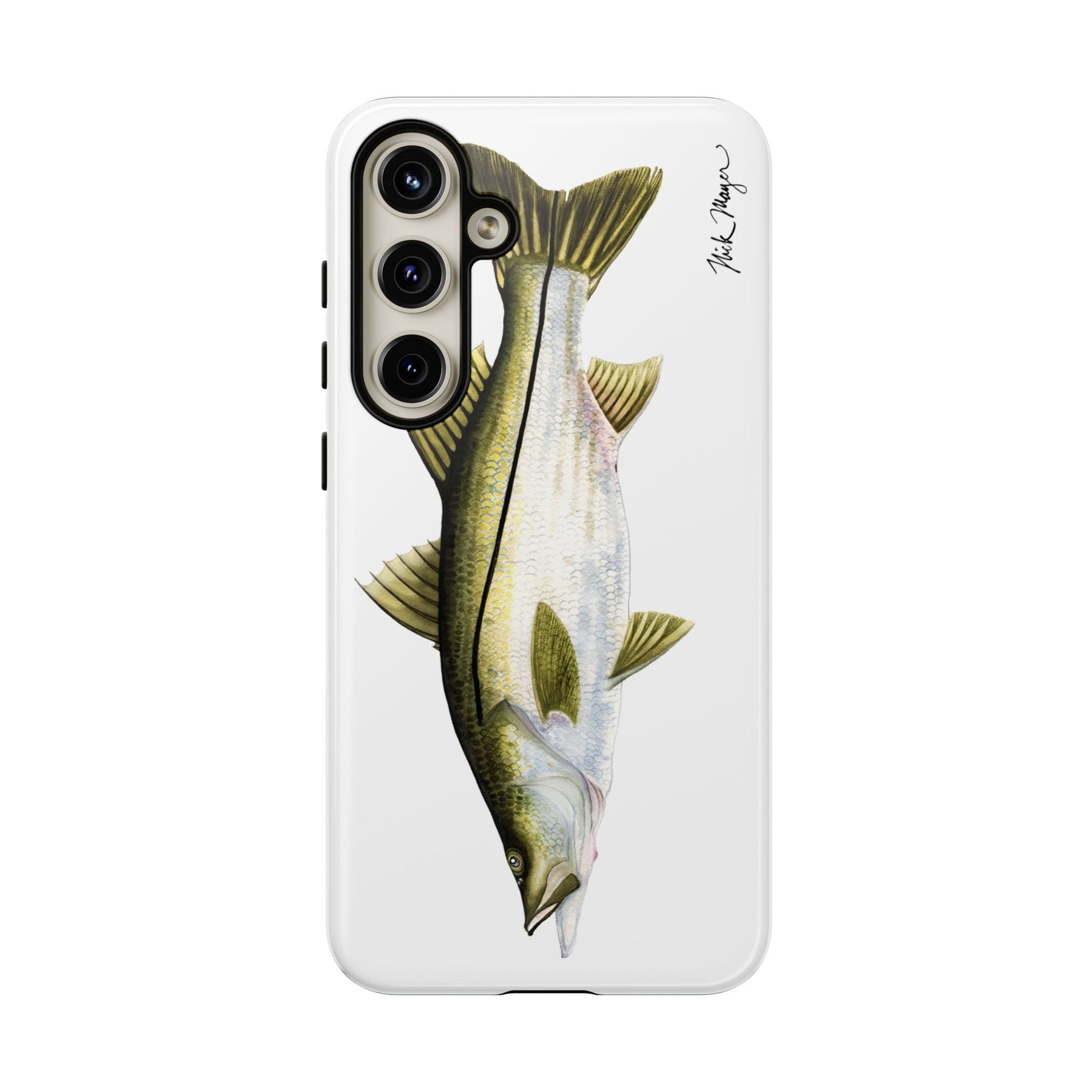 Snook  White Phone Case (Samsung)