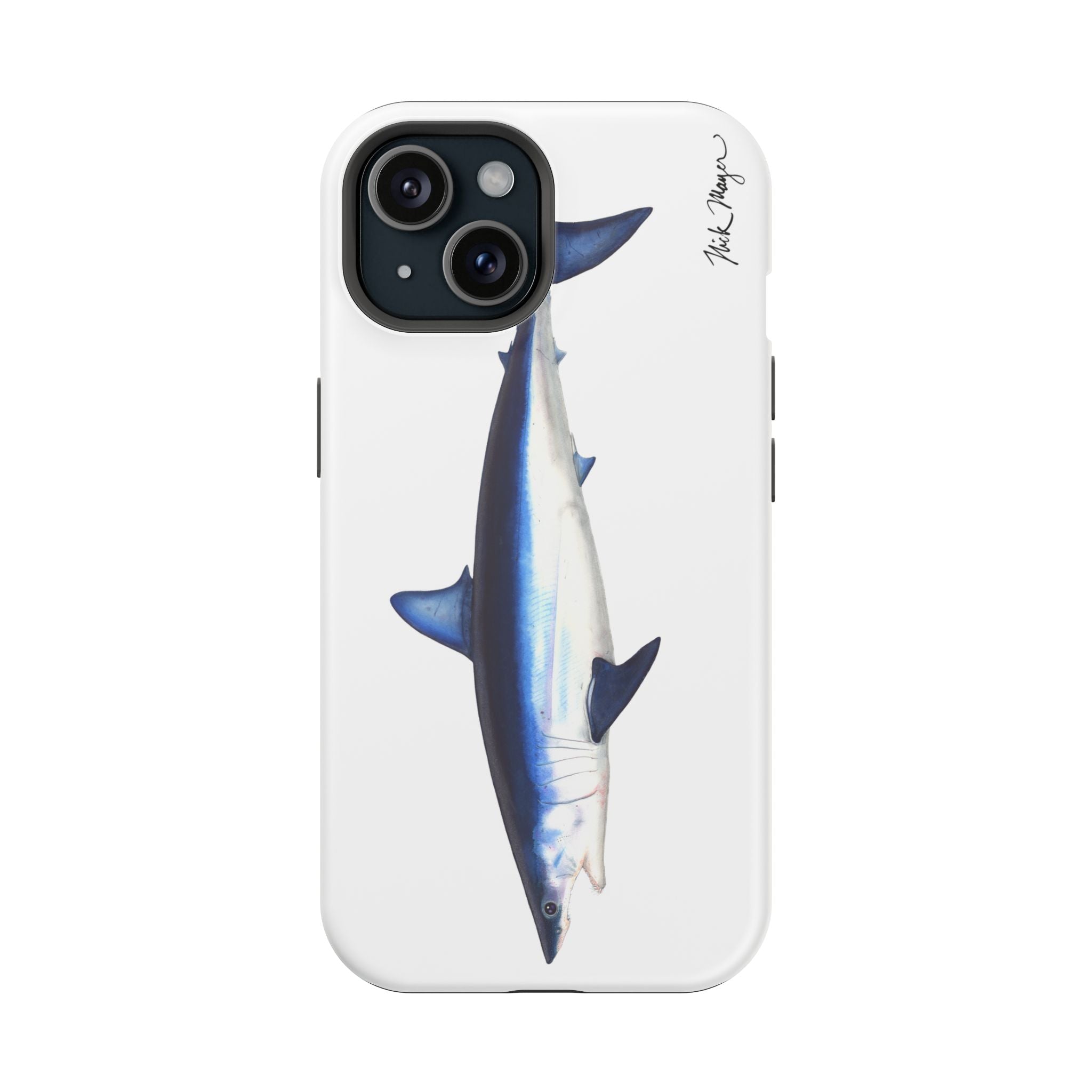 Mako Shark MagSafe White iPhone Case