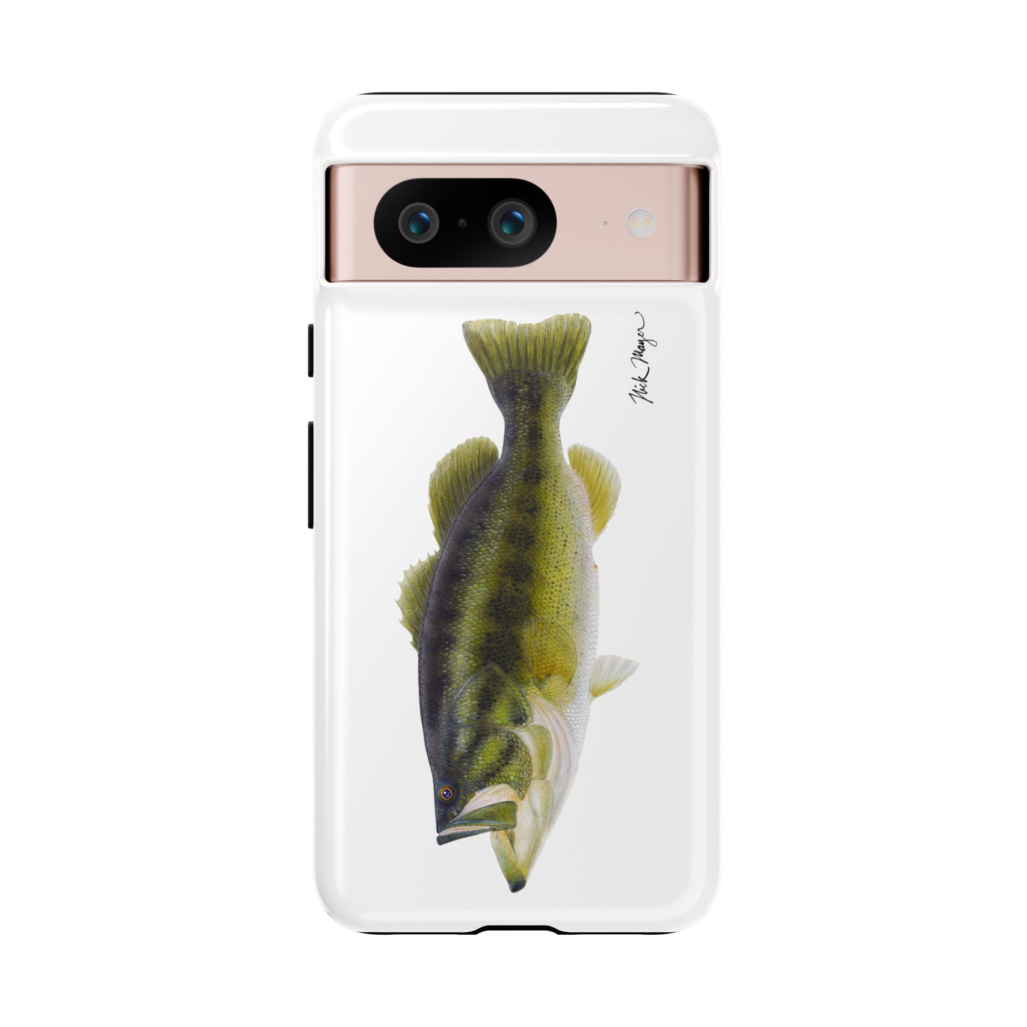 Largemouth Bass White Phone Case (Samsung)