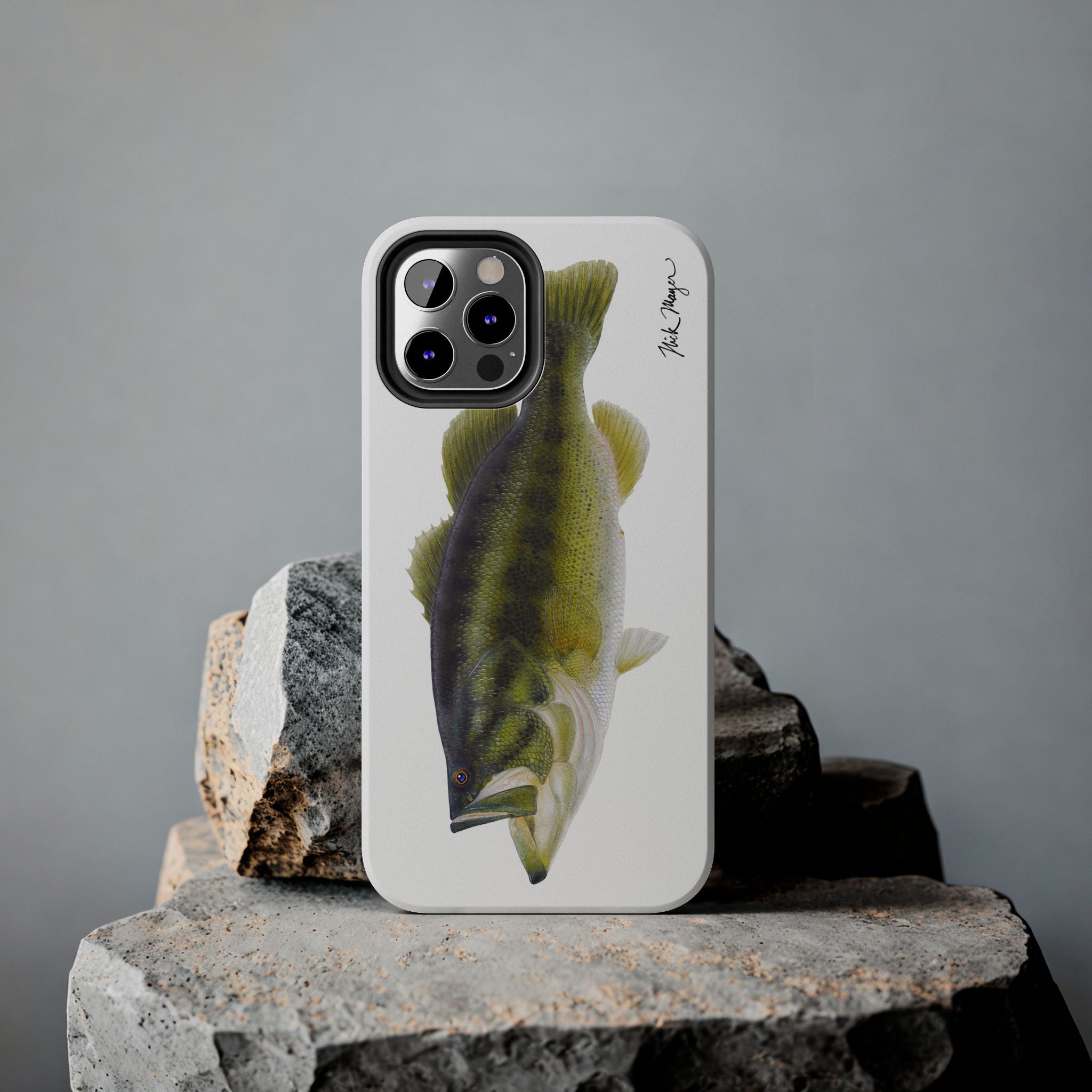 Largemouth Bass White Phone Case (iPhone)