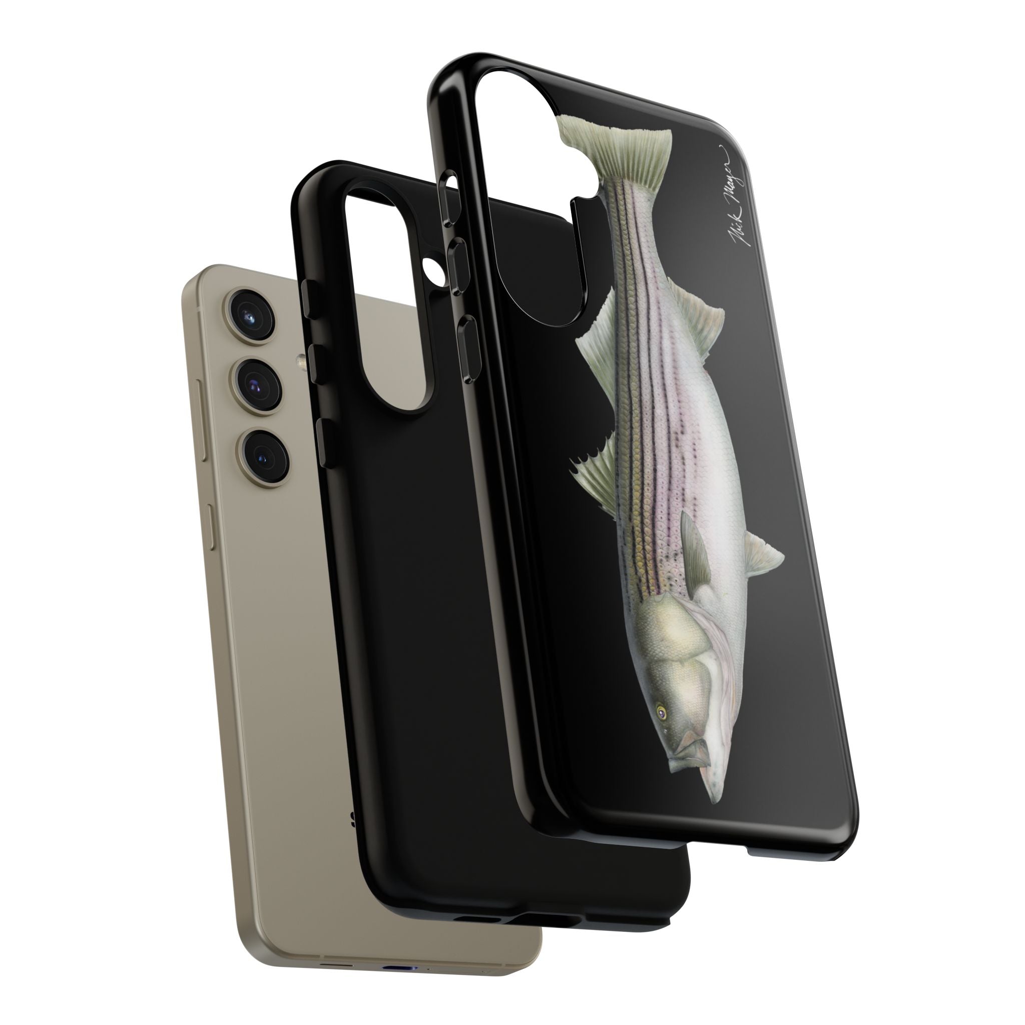 30 lb Striper Black Phone Case (Samsung)