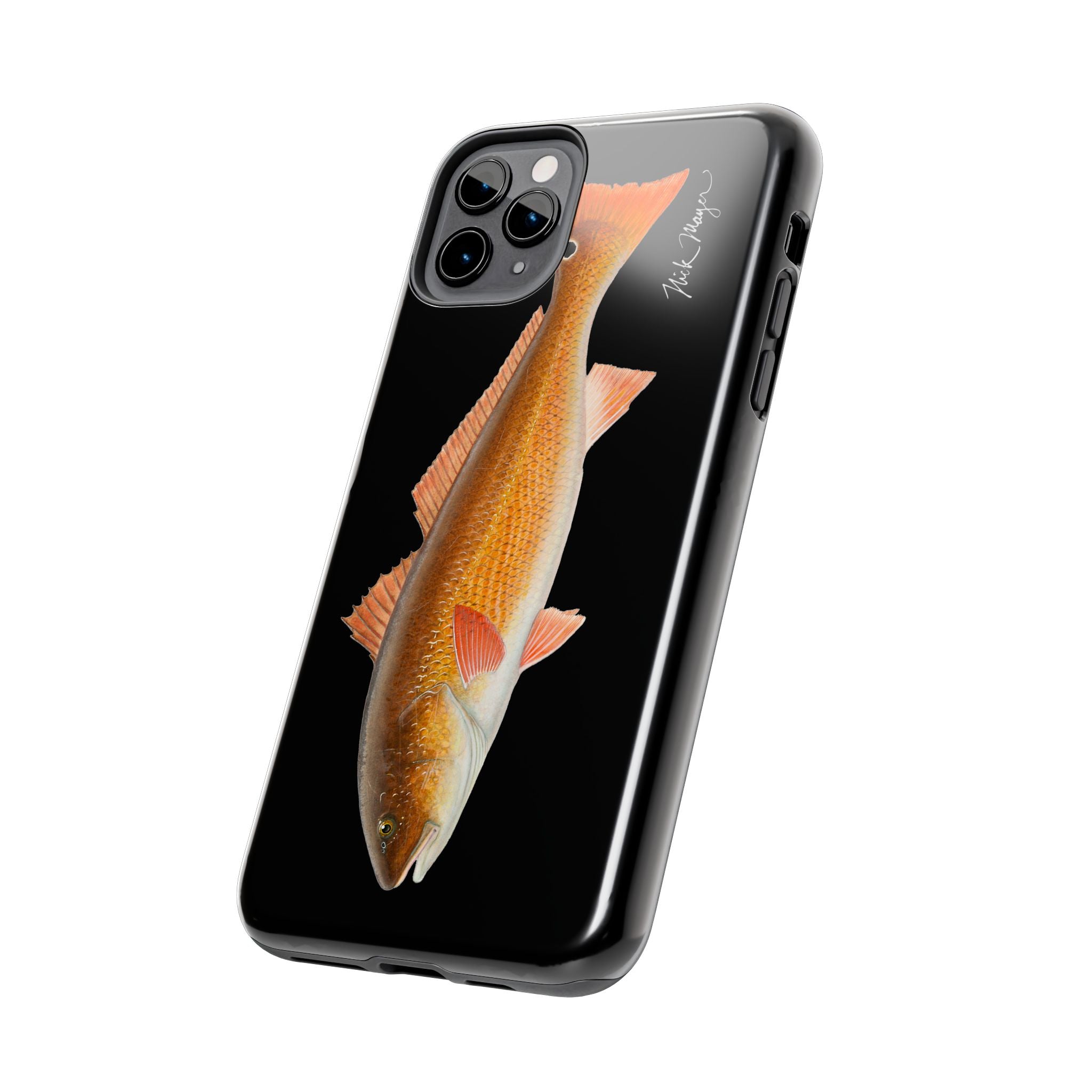 Redfish Black Phone Case (iPhone)