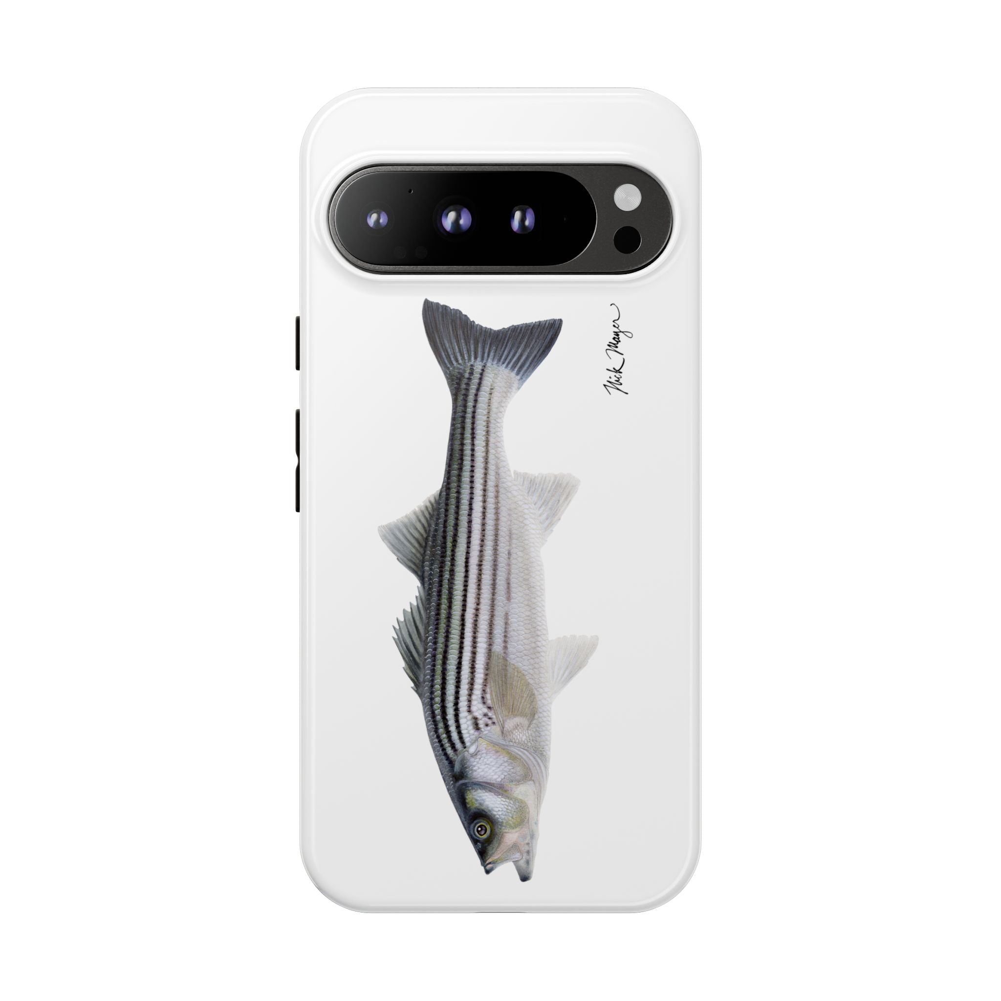 Schoolie Striper White Phone Case (Samsung)