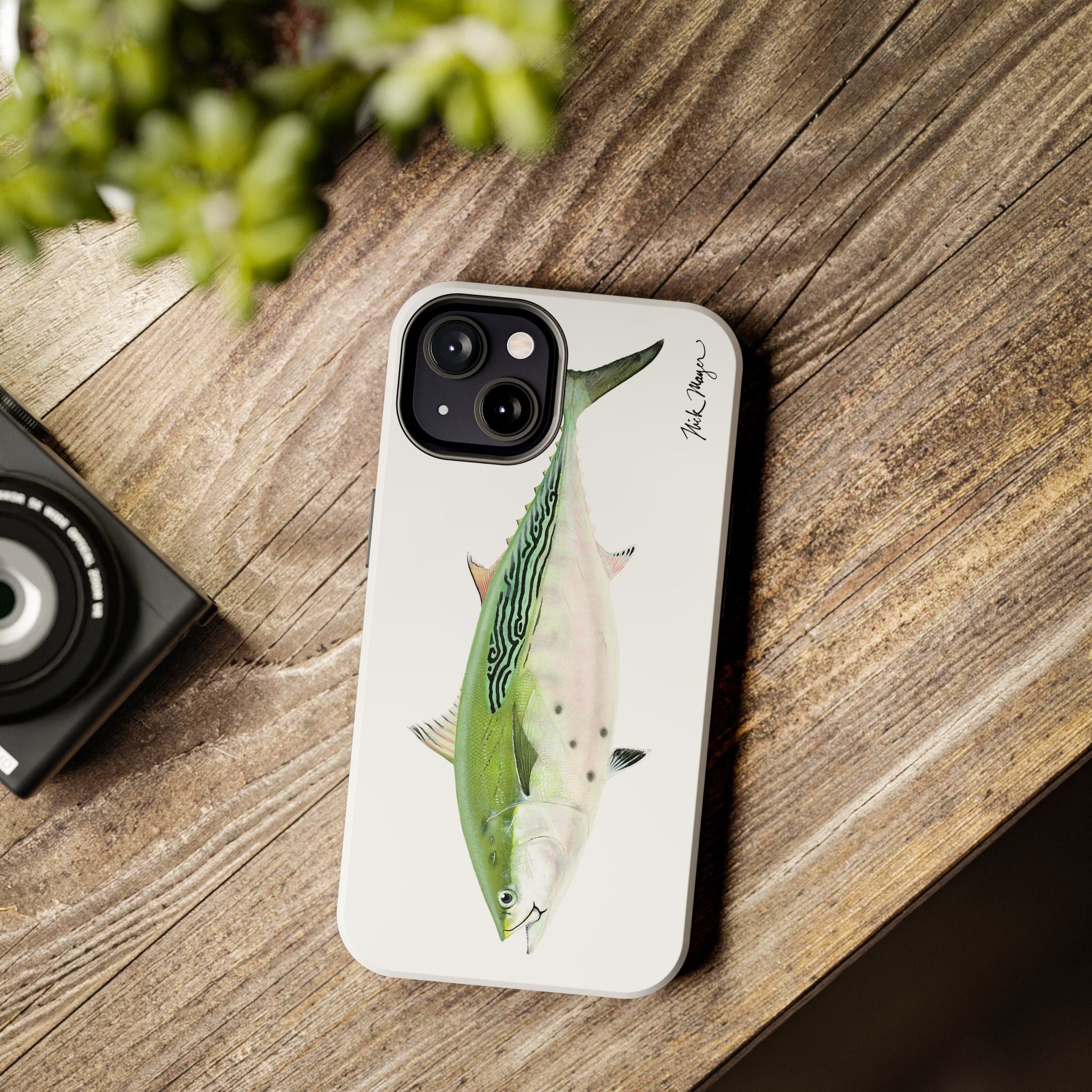 Albie White Phone Case (iPhone)