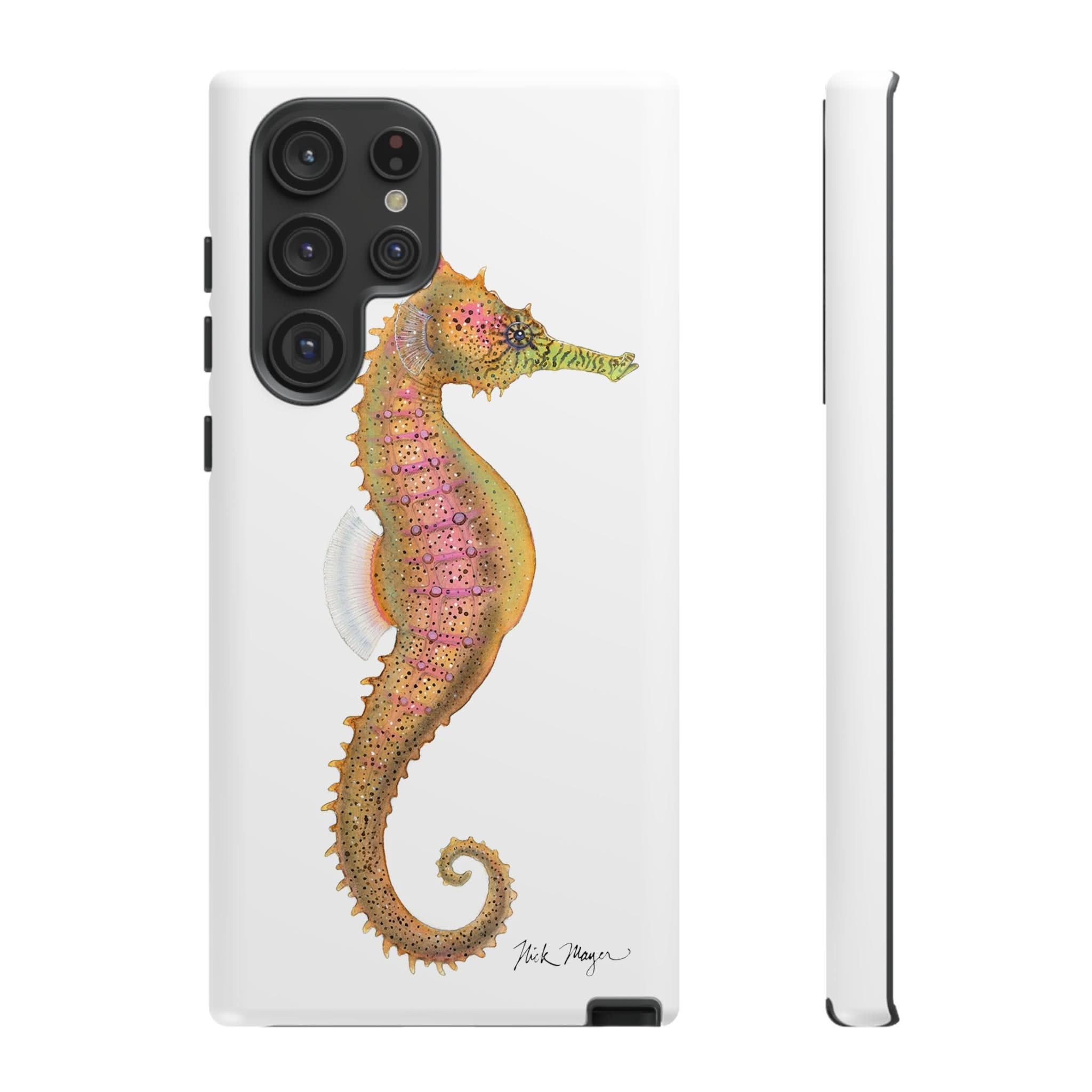 Pink Seahorse Phone Case (Samsung)