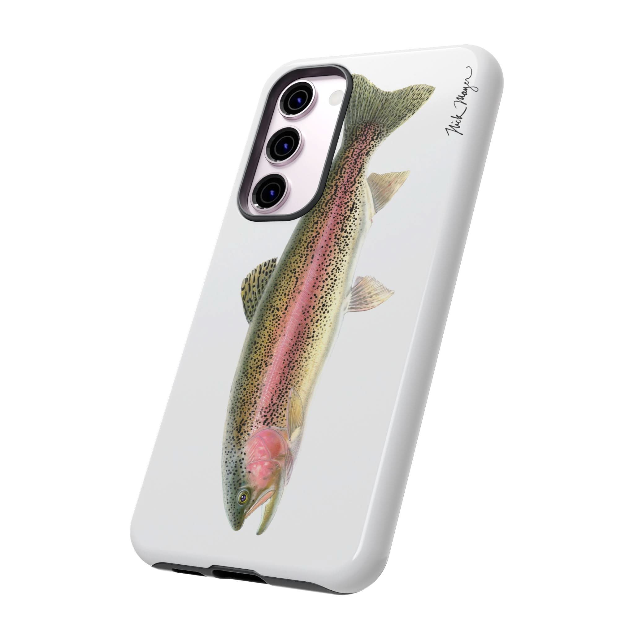 Rainbow Trout White Phone Case (Samsung)