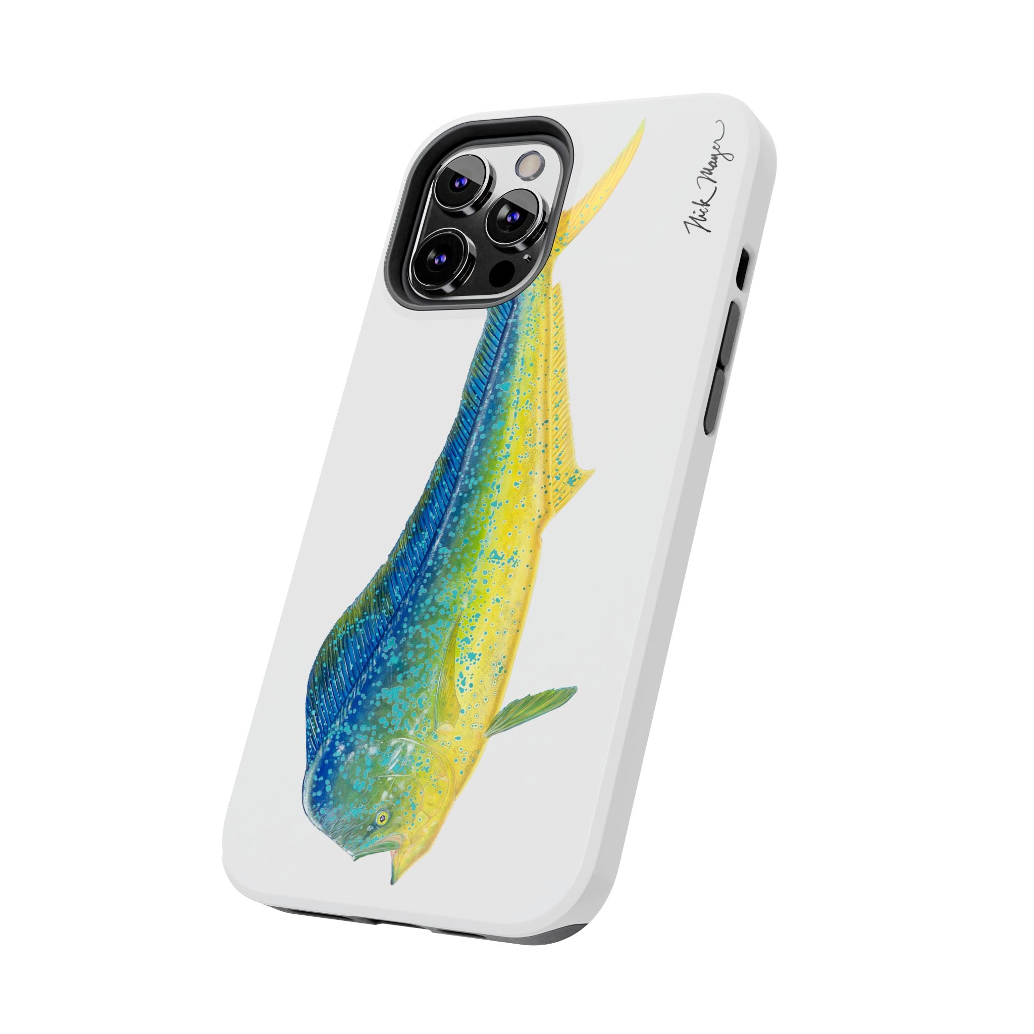 Bull Mahi White Phone Case (iPhone)